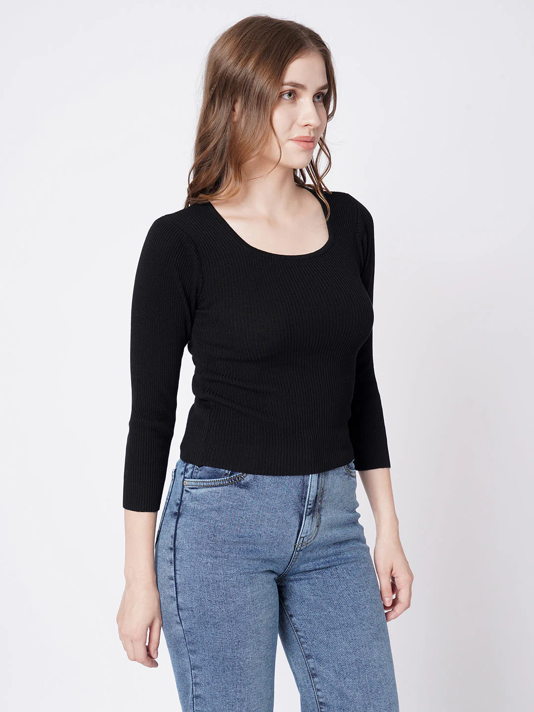 Women Ribbed T-Shirt - Image 4