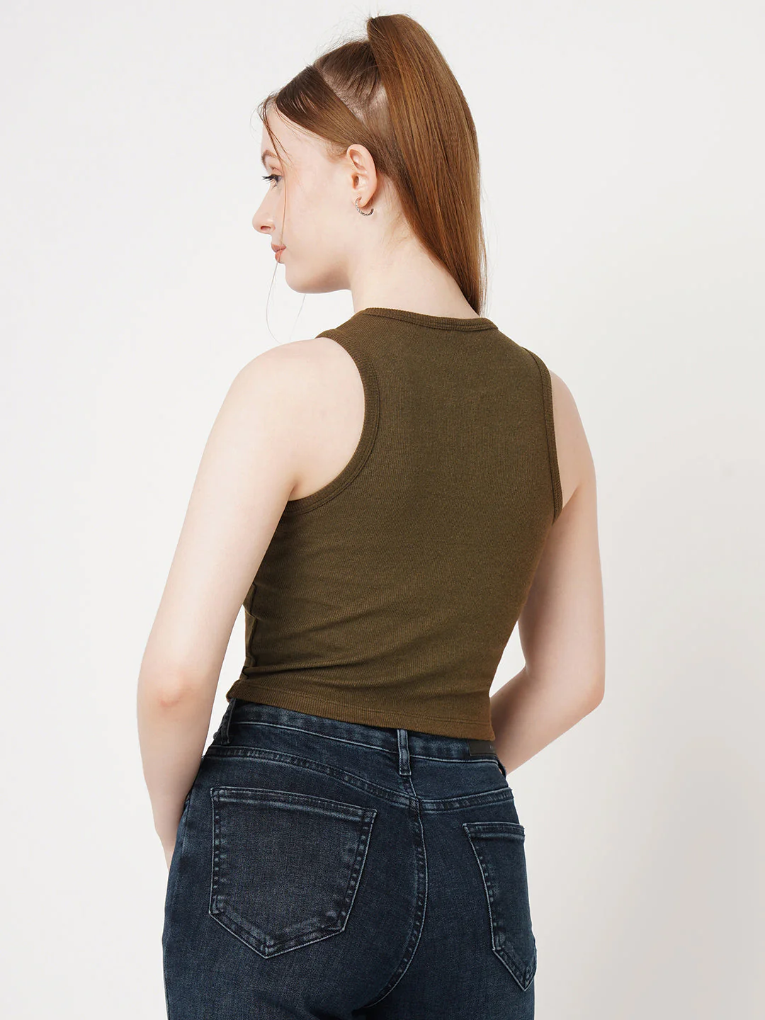 Women Ribbed Tank Top - Image 3