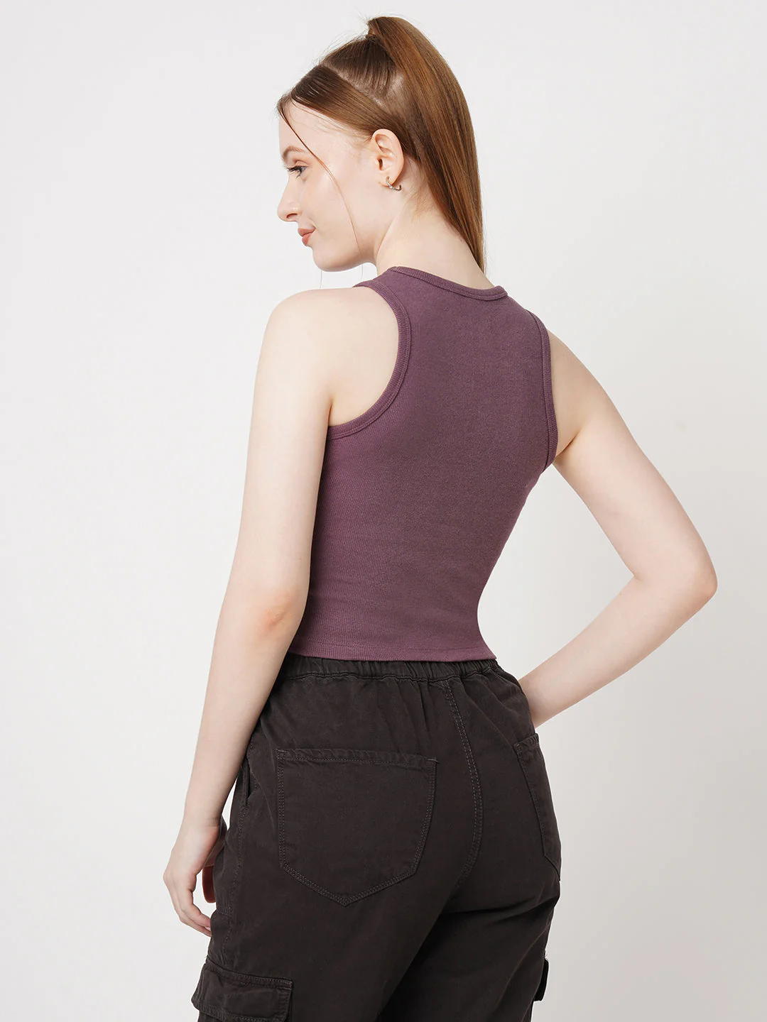 Women Ribbed Tank Top - Image 3