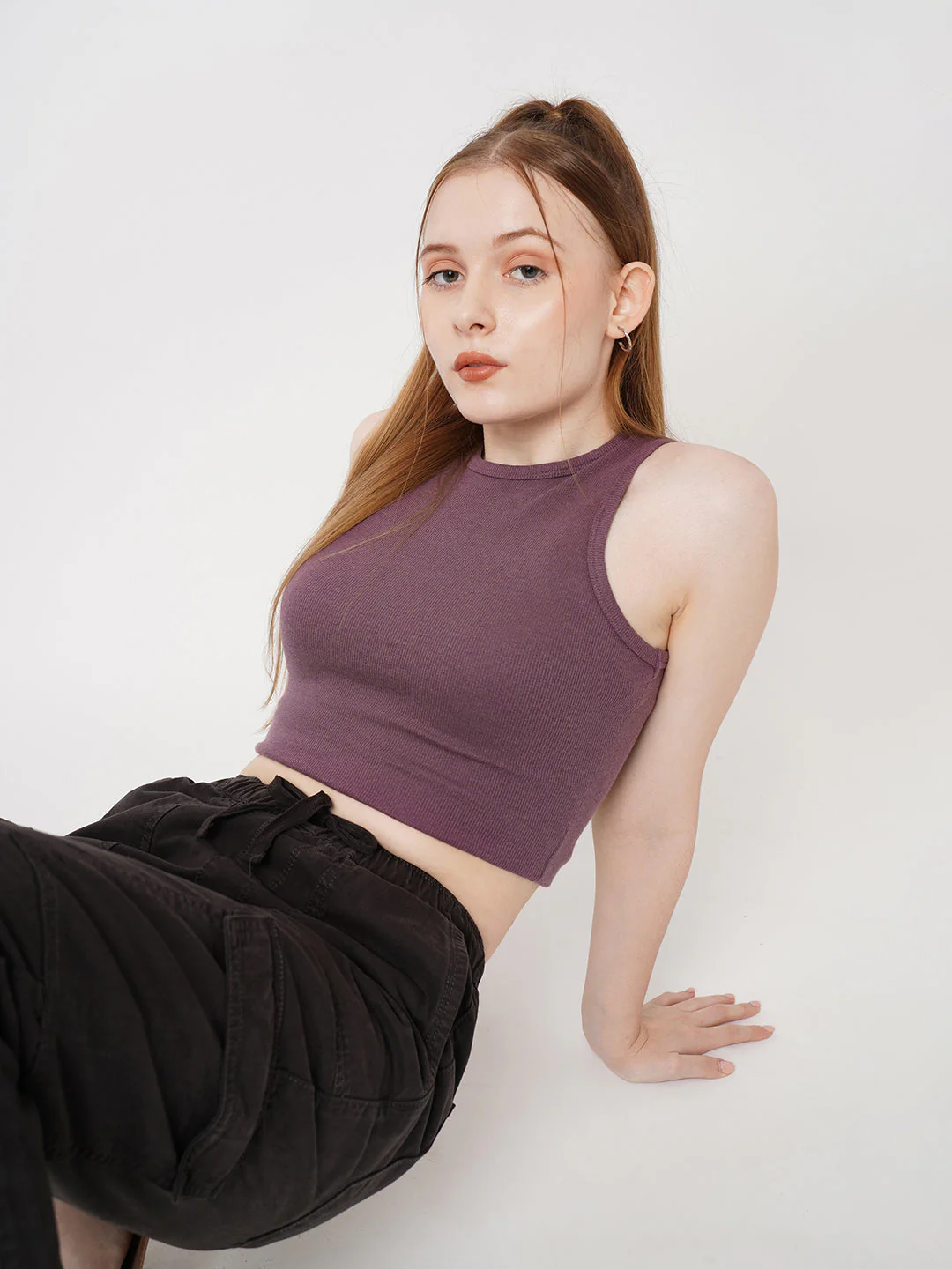 Women Ribbed Tank Top - Image 5