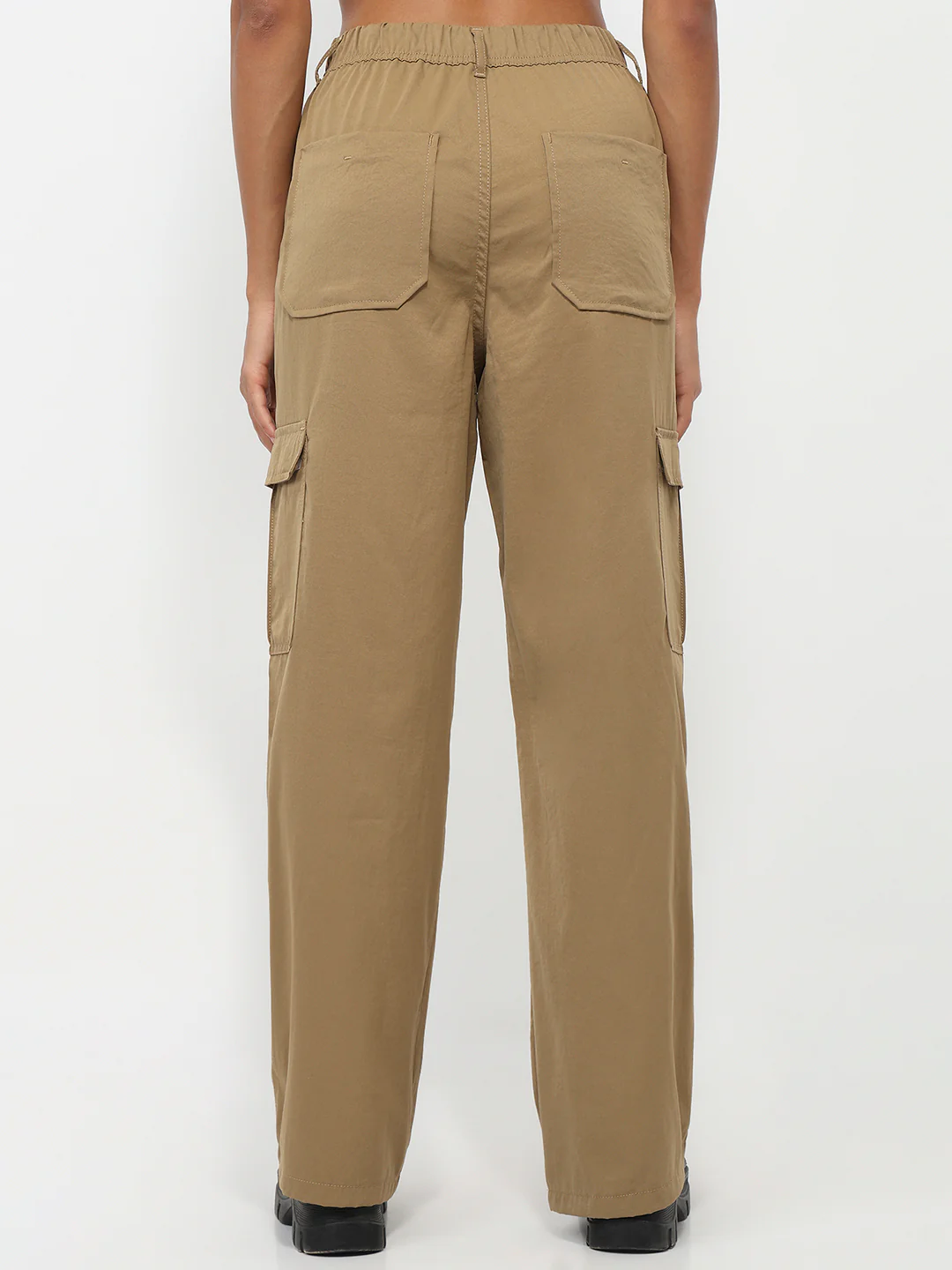 Women Sand Mid-Rise Cargo - Image 3