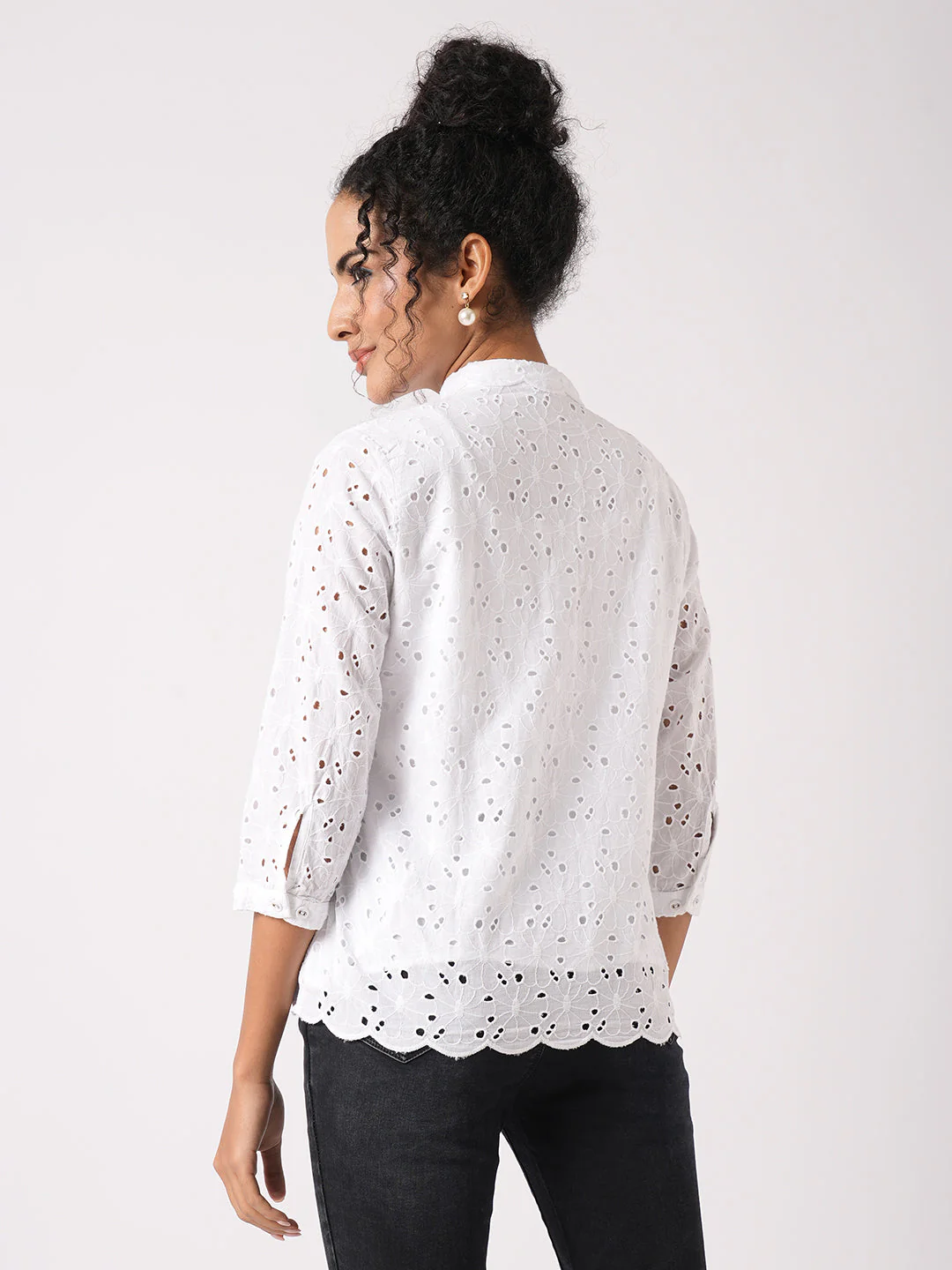Women Schiffli Shirt - Image 3