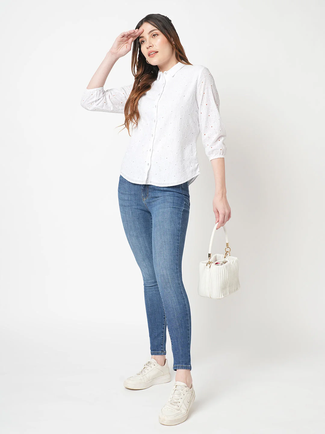 Women Schiffli Shirt - Image 2