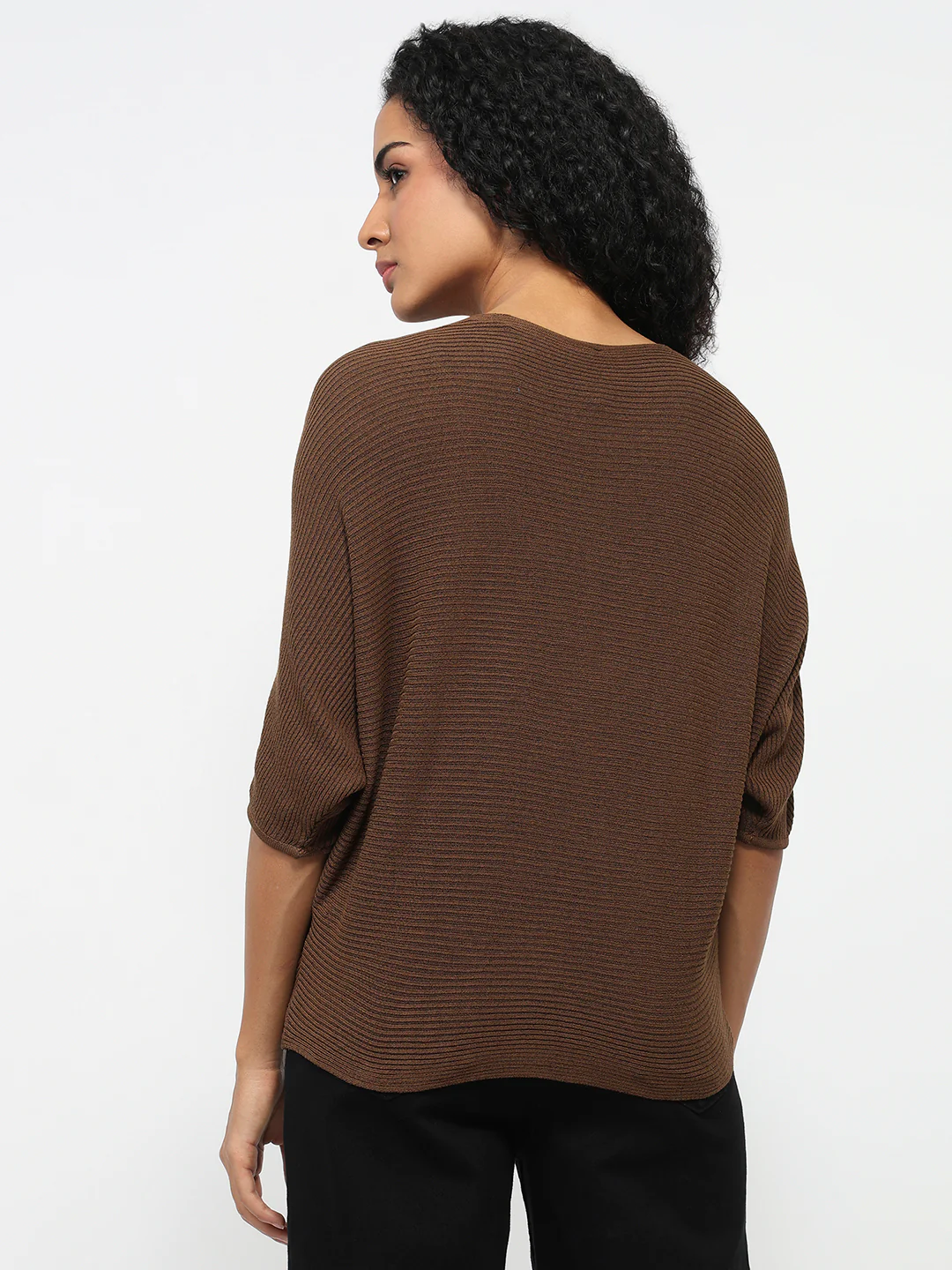 Women Sepia Batsleeve Top - Image 3
