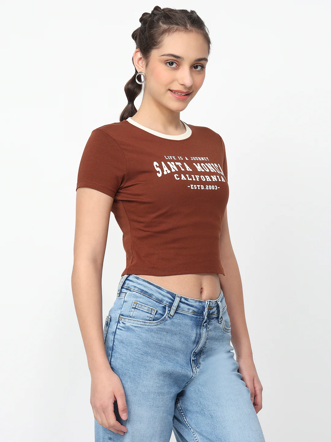 Women Sepia Genz Tees - Image 5