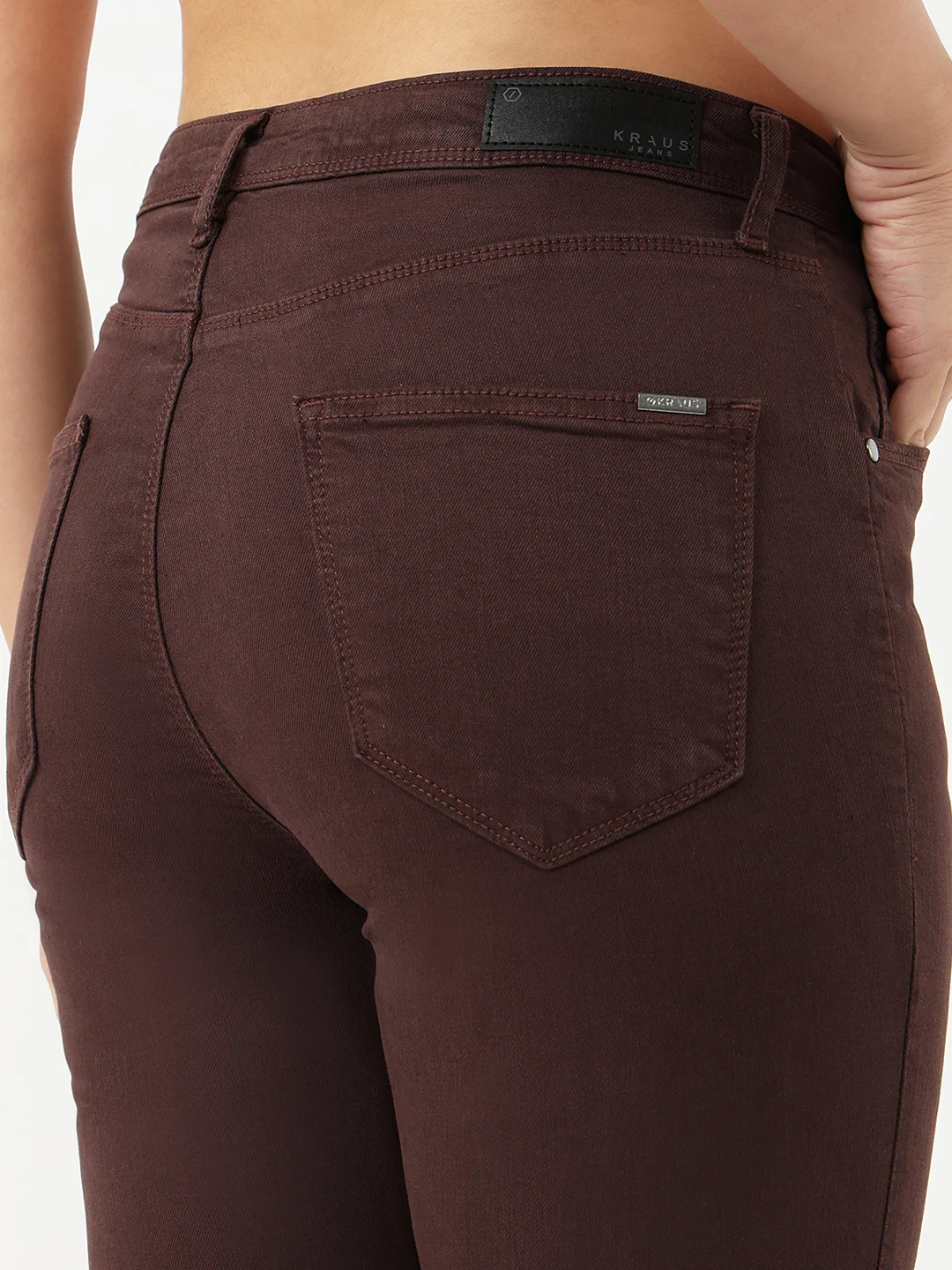 Women Sepia High-Rise Flare Jeans - Image 6