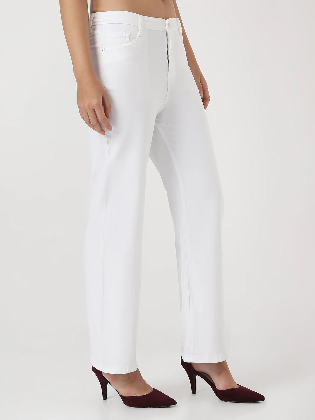 Women Sepia High-Rise Jeans - Image 5