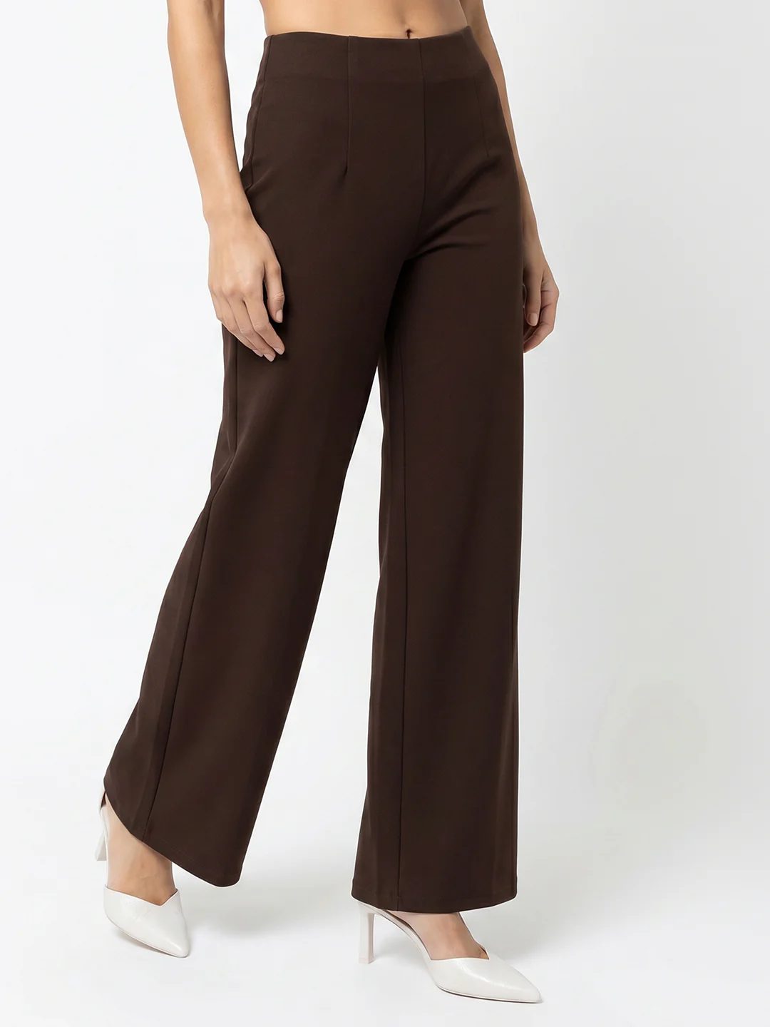 Women Sepia High-Rise Tregging - Image 6