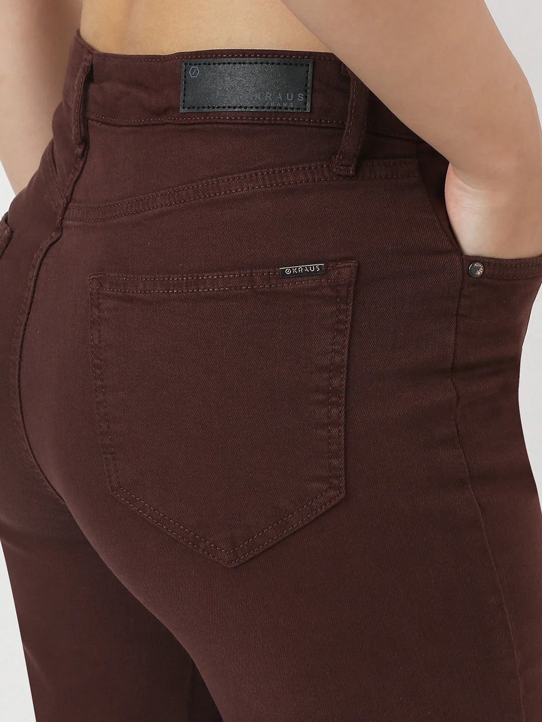 Women Sepia Loose Straight Jeans - Image 6