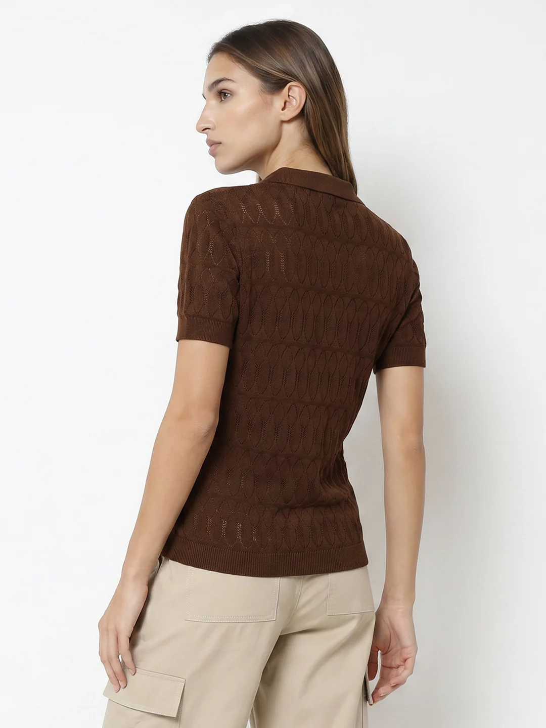 Women Sepia Ponitelle Top - Image 3