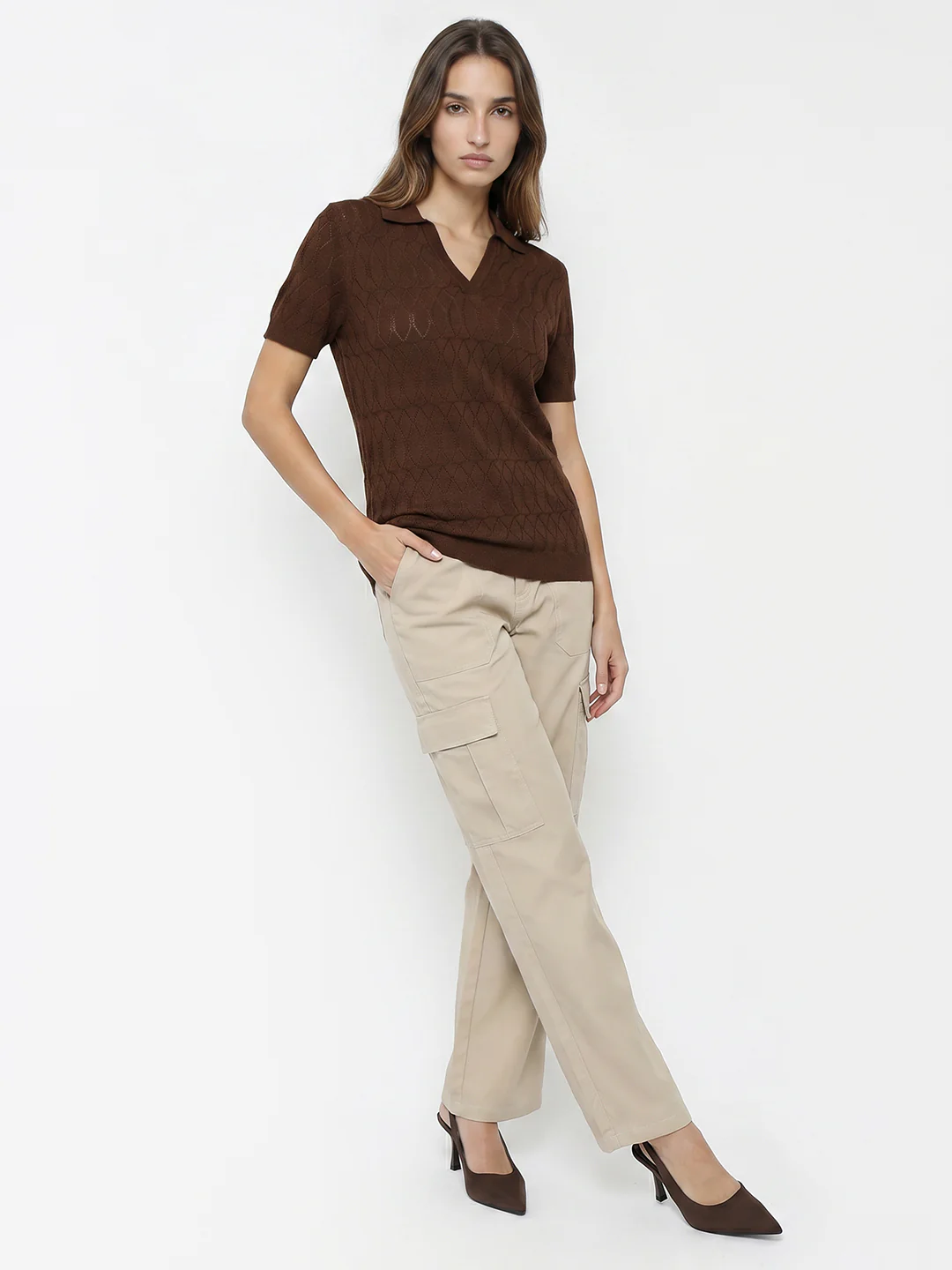 Women Sepia Ponitelle Top - Image 4