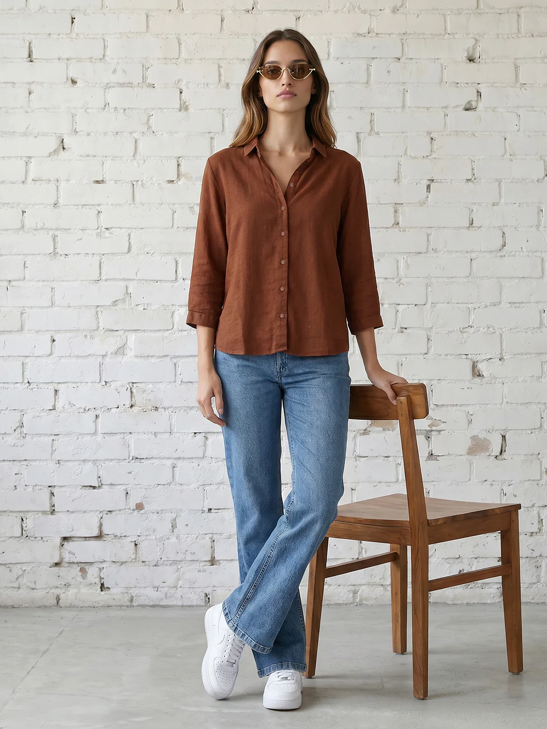 Women Sepia Shirt