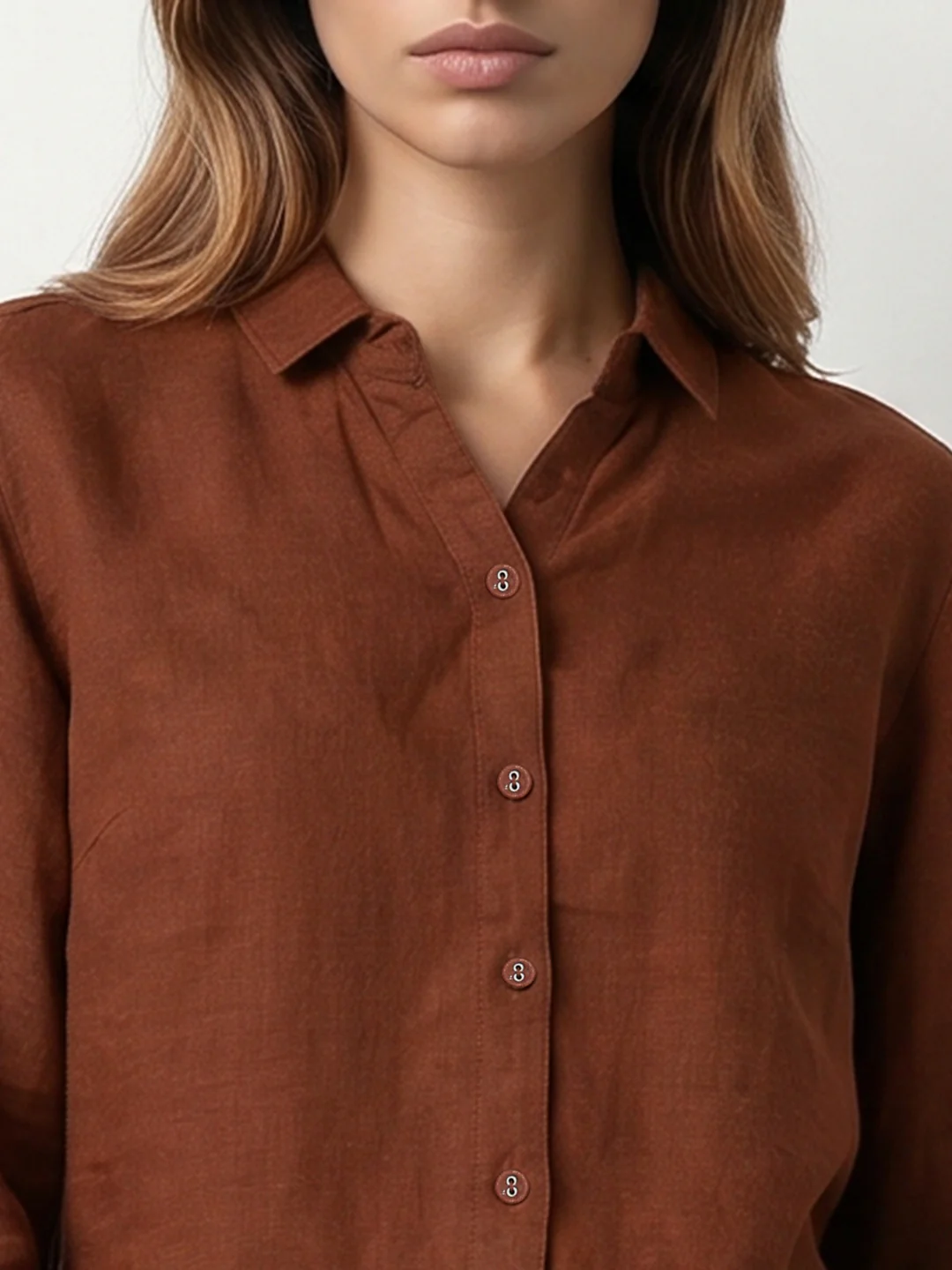 Women Sepia Shirt - Image 6
