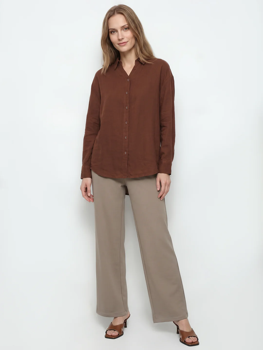 Women Sepia Shirt - Image 4