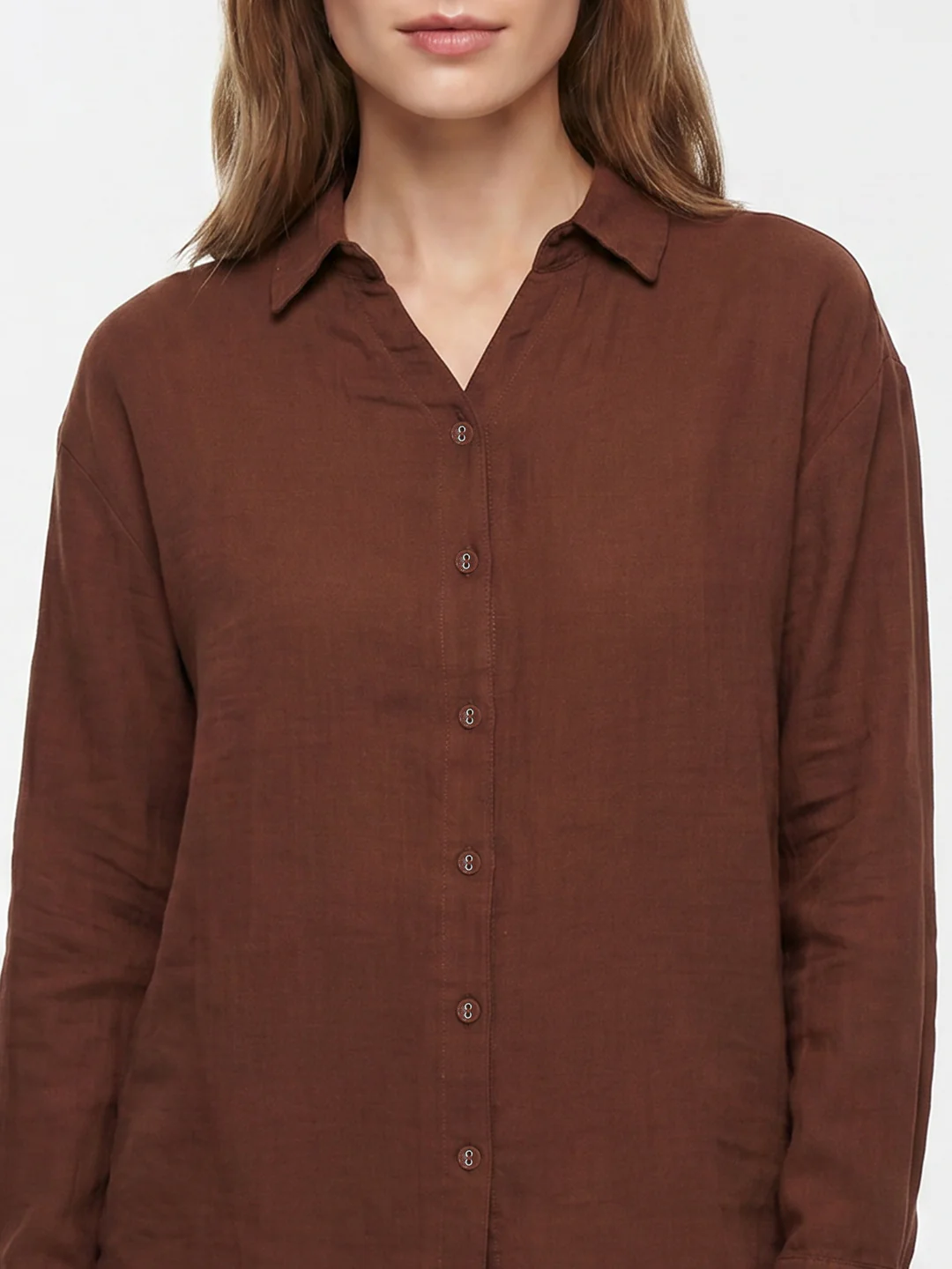Women Sepia Shirt - Image 6