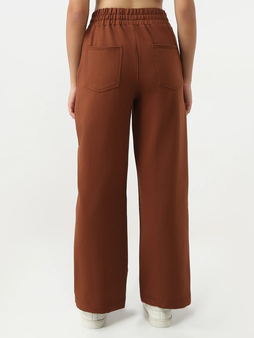 Women Sepia Wide Leg Trouser - Image 3