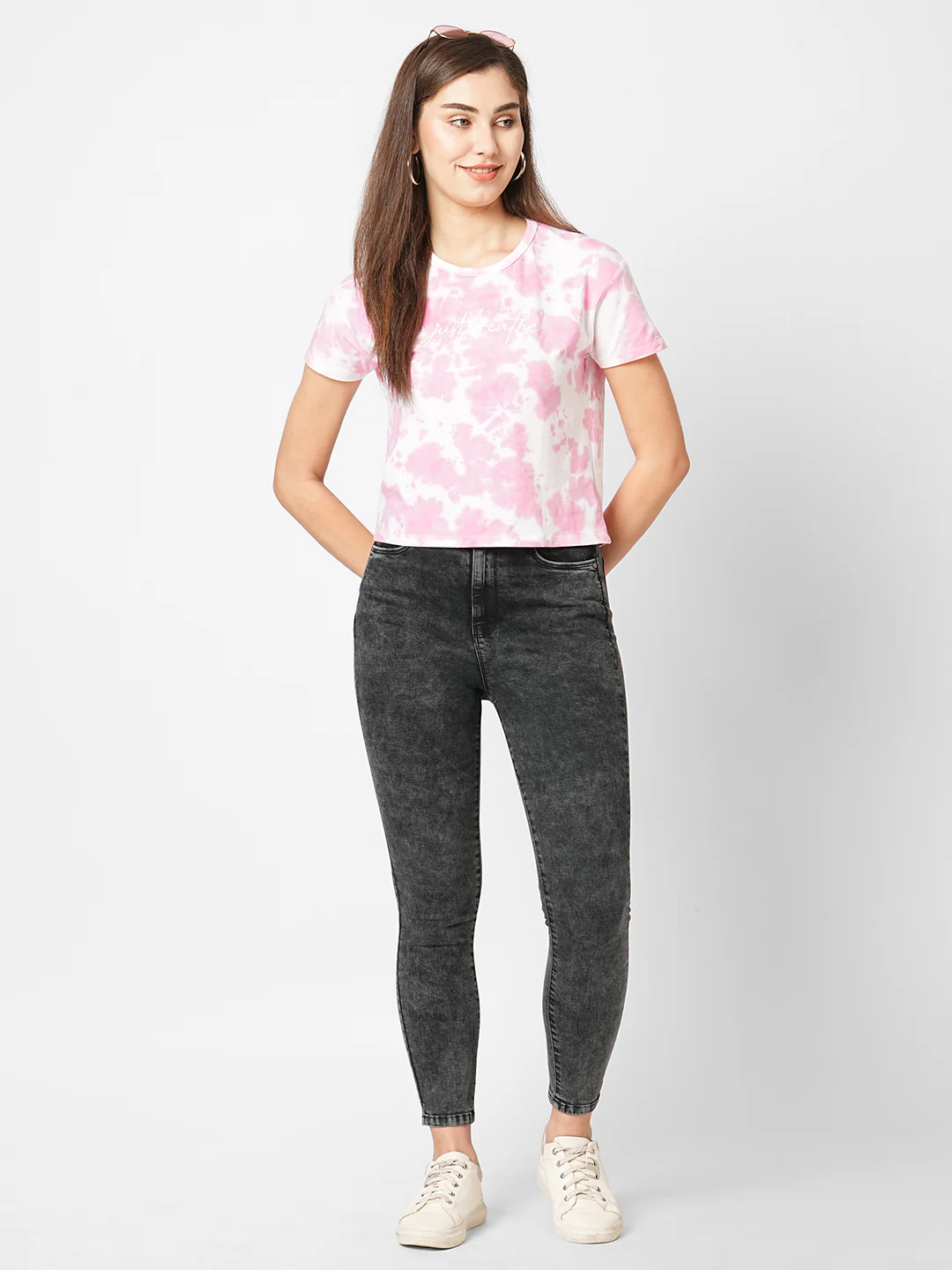 Women Sky High-Rise Skinny Fit Jeans - Image 5