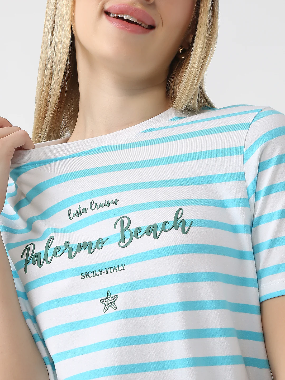 Women Slim Fit Boxy T-Shirt - Image 5