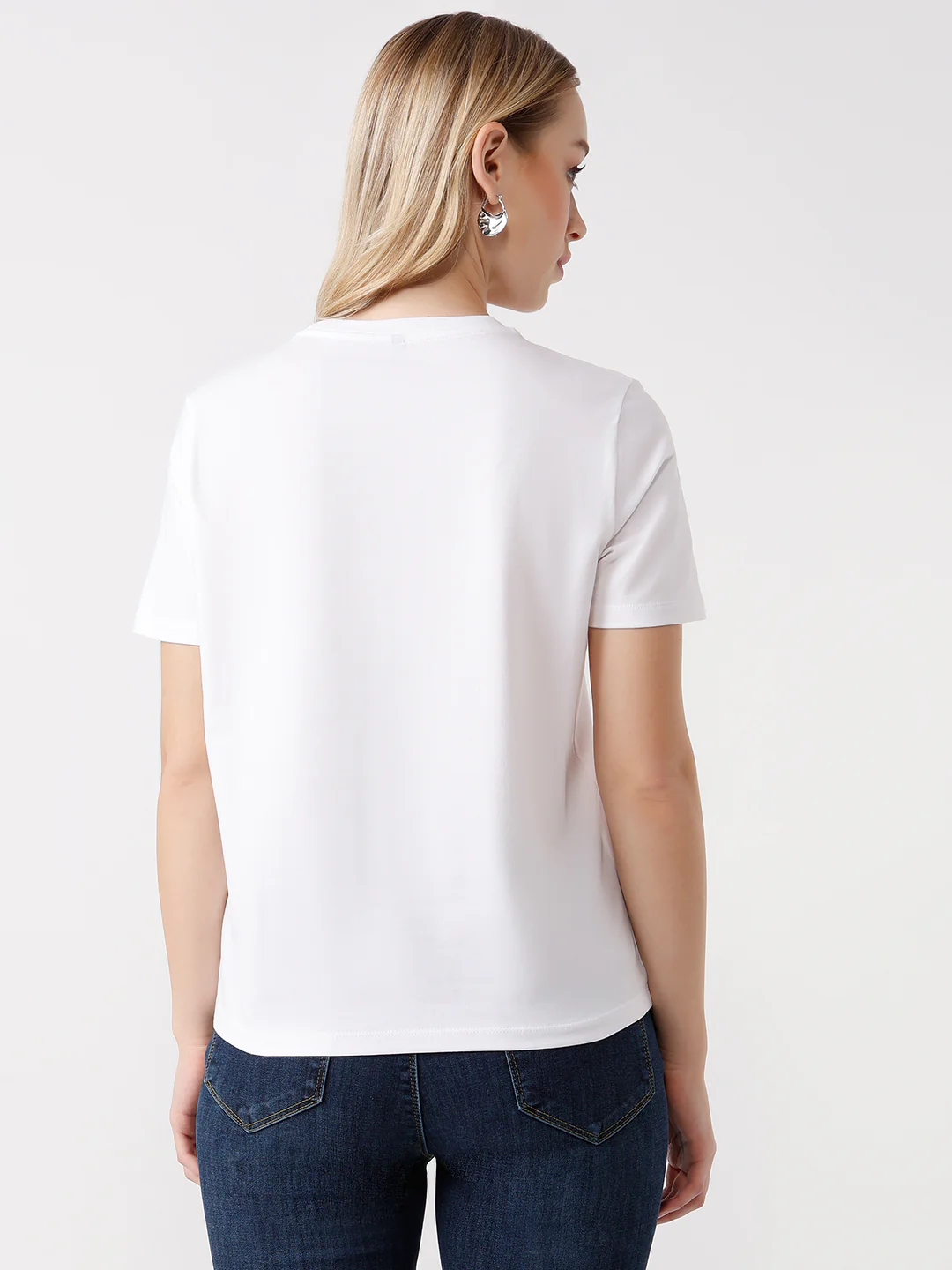 Women Slim Fit Boxy T-Shirt - Image 3