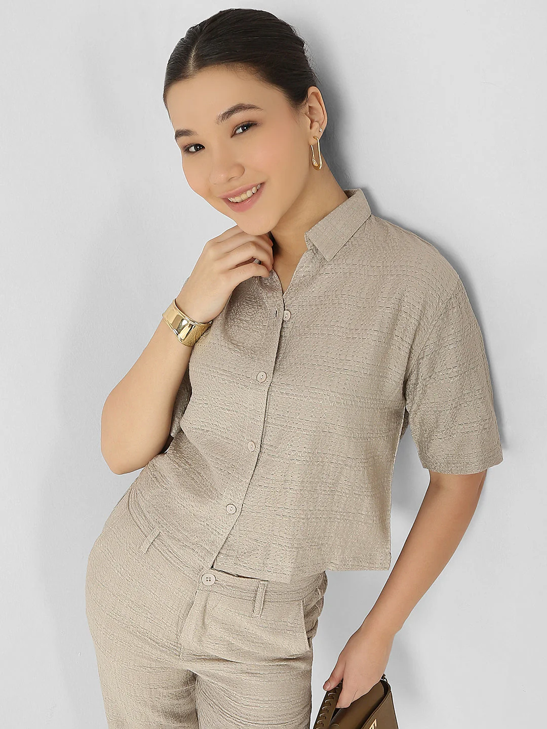 Women Slim Fit Slim Shirt - Image 2