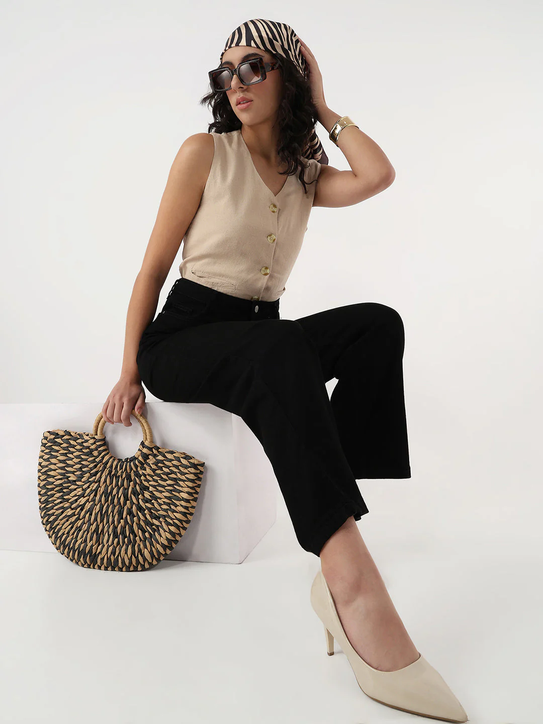 Women Slim Fit Vest Coat - Image 2