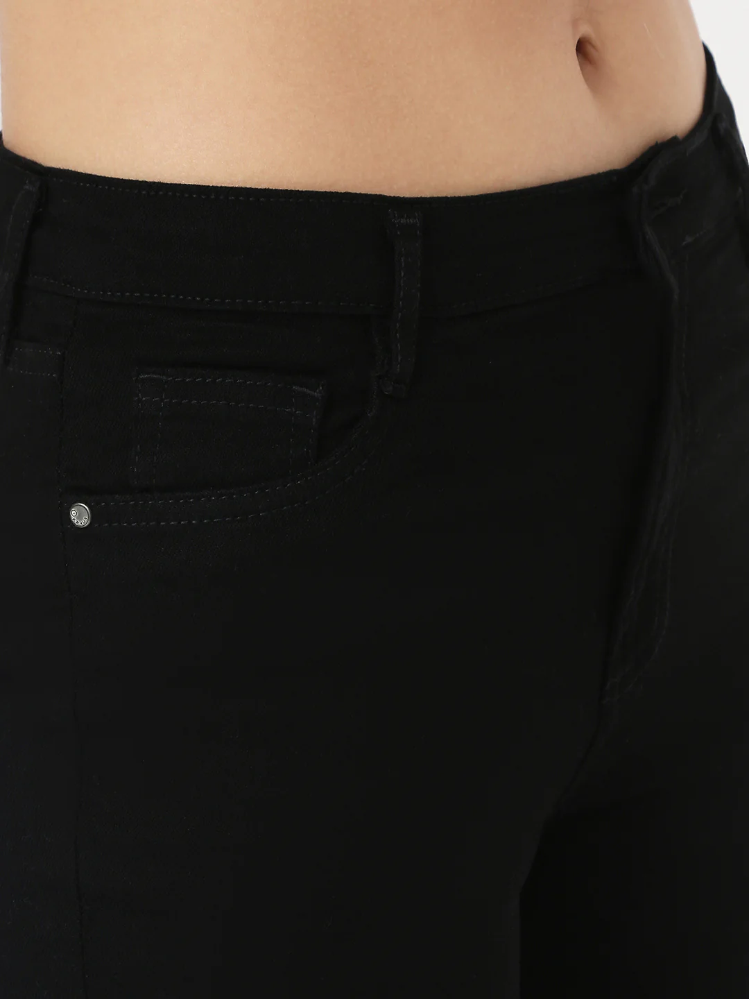 Women Solid Loose Straight Jeans - Image 4