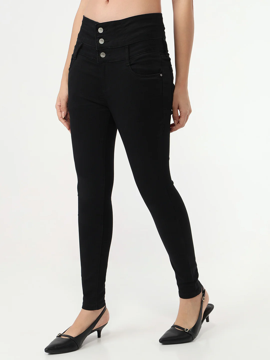 Women Solid Super Skinny Jeans - Image 4