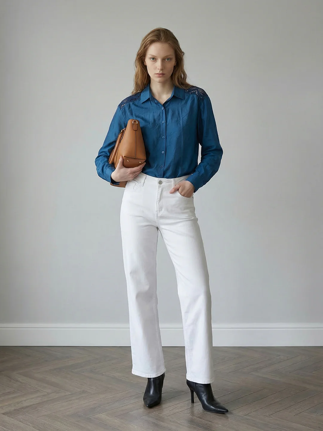 Women Star Sapphire Oversized Shirt