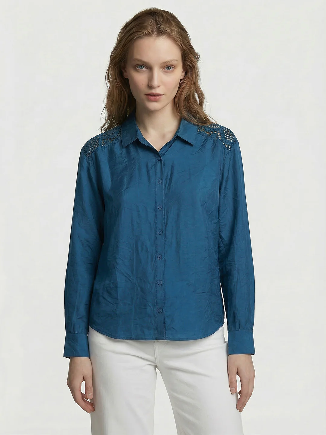 Women Star Sapphire Oversized Shirt - Image 2
