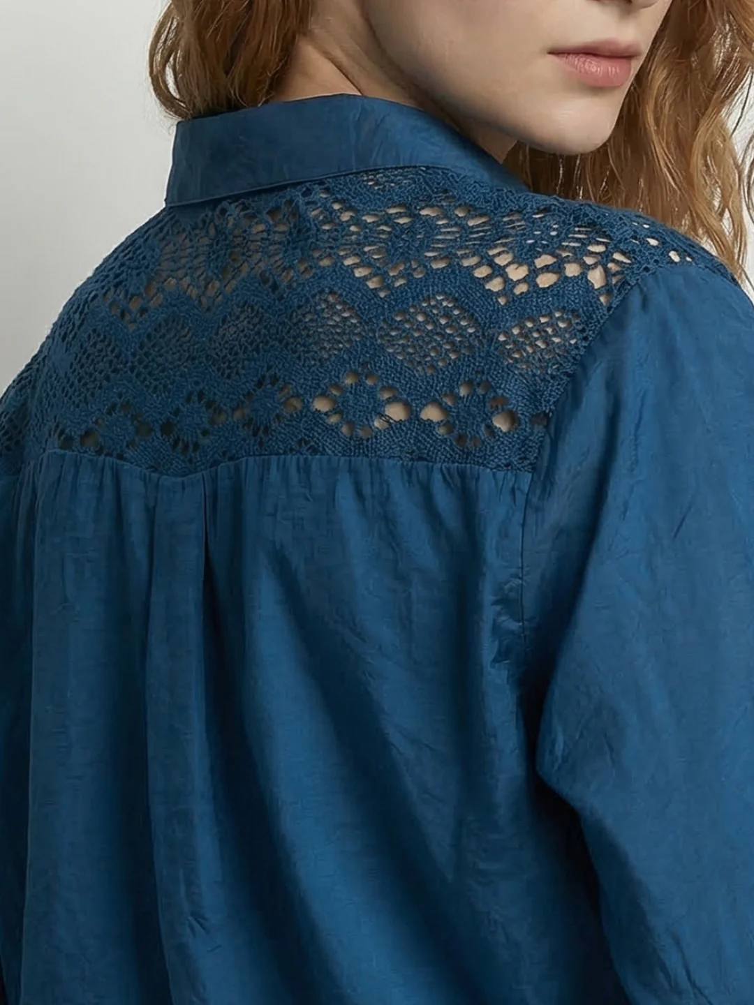 Women Star Sapphire Oversized Shirt - Image 5
