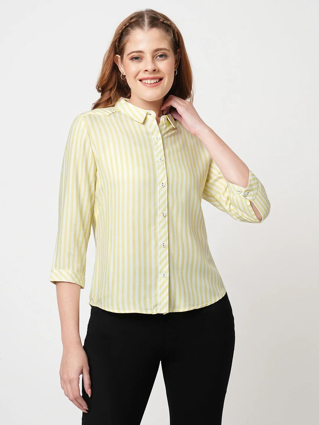 Women Striped Shirt