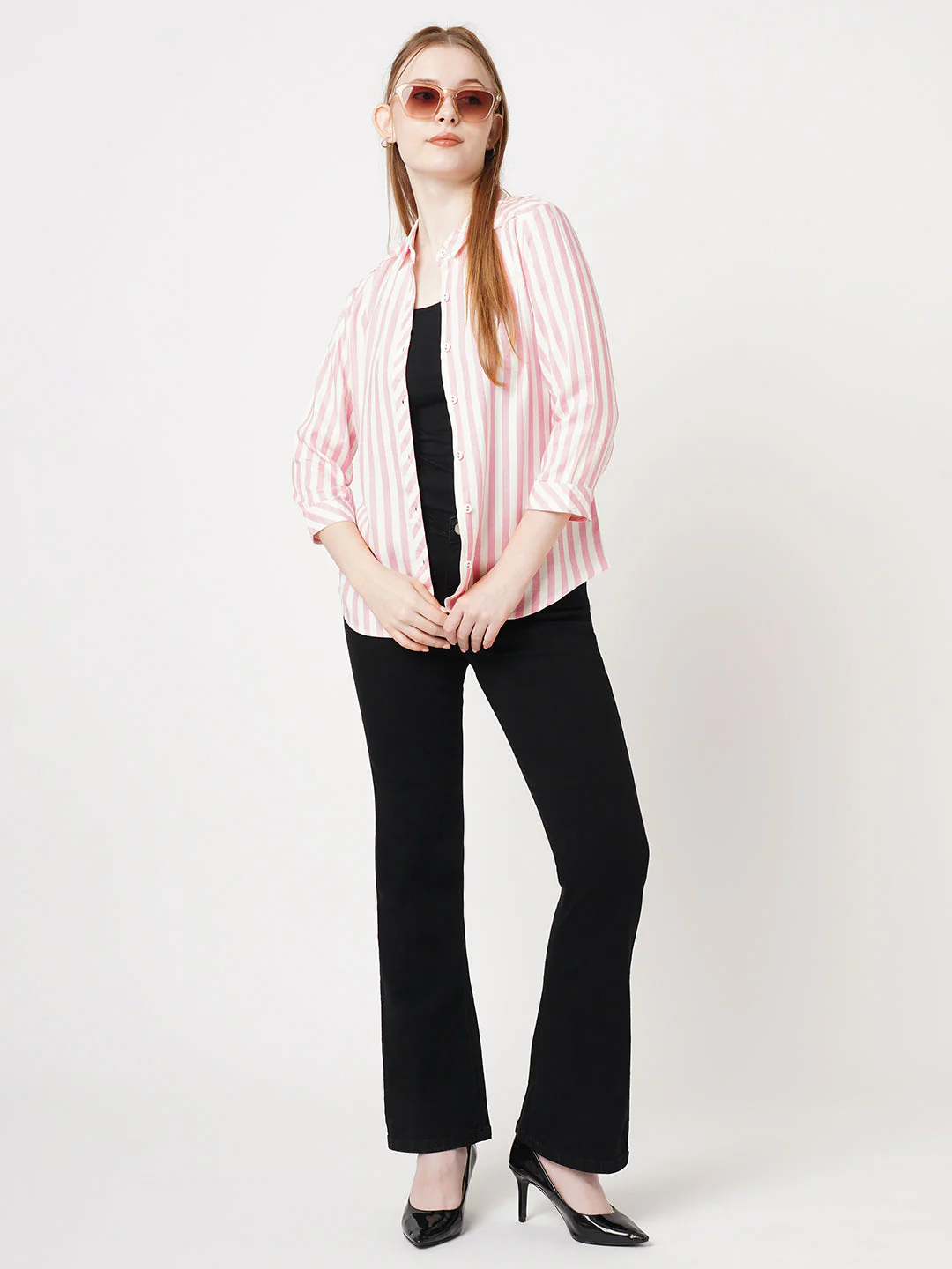 Women Striped Shirt - Image 2