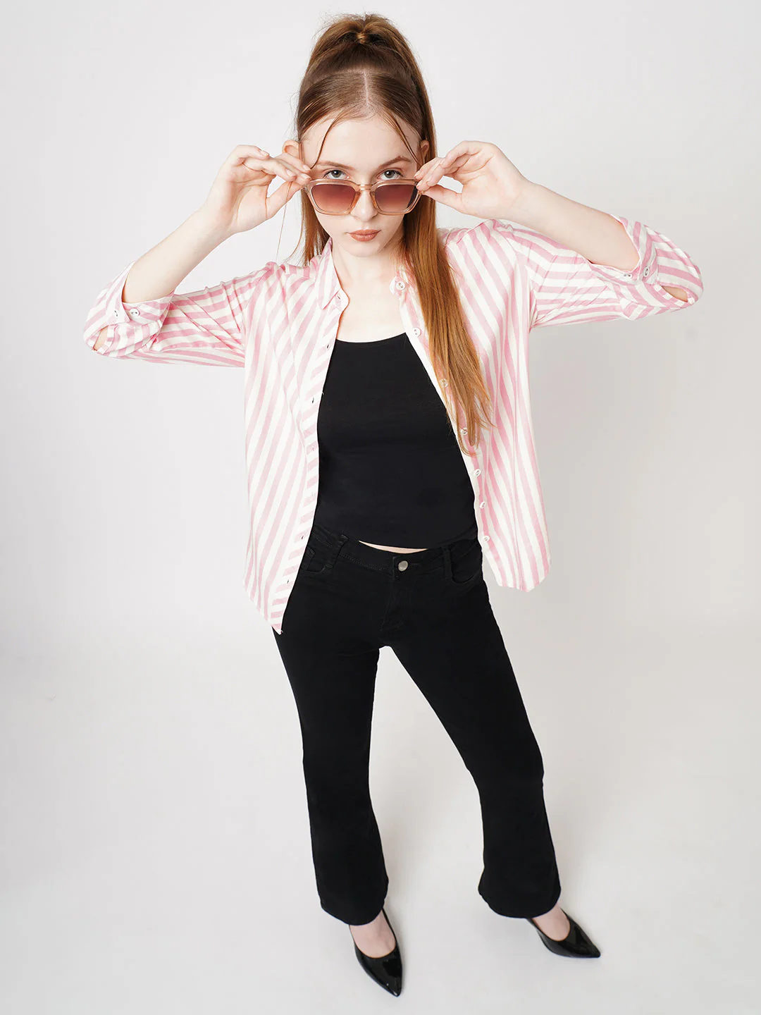 Women Striped Shirt - Image 4