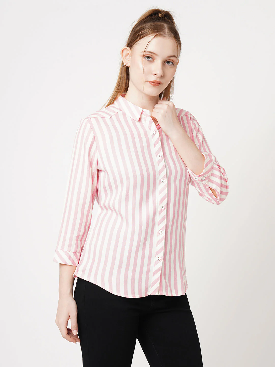 Women Striped Shirt - Image 5