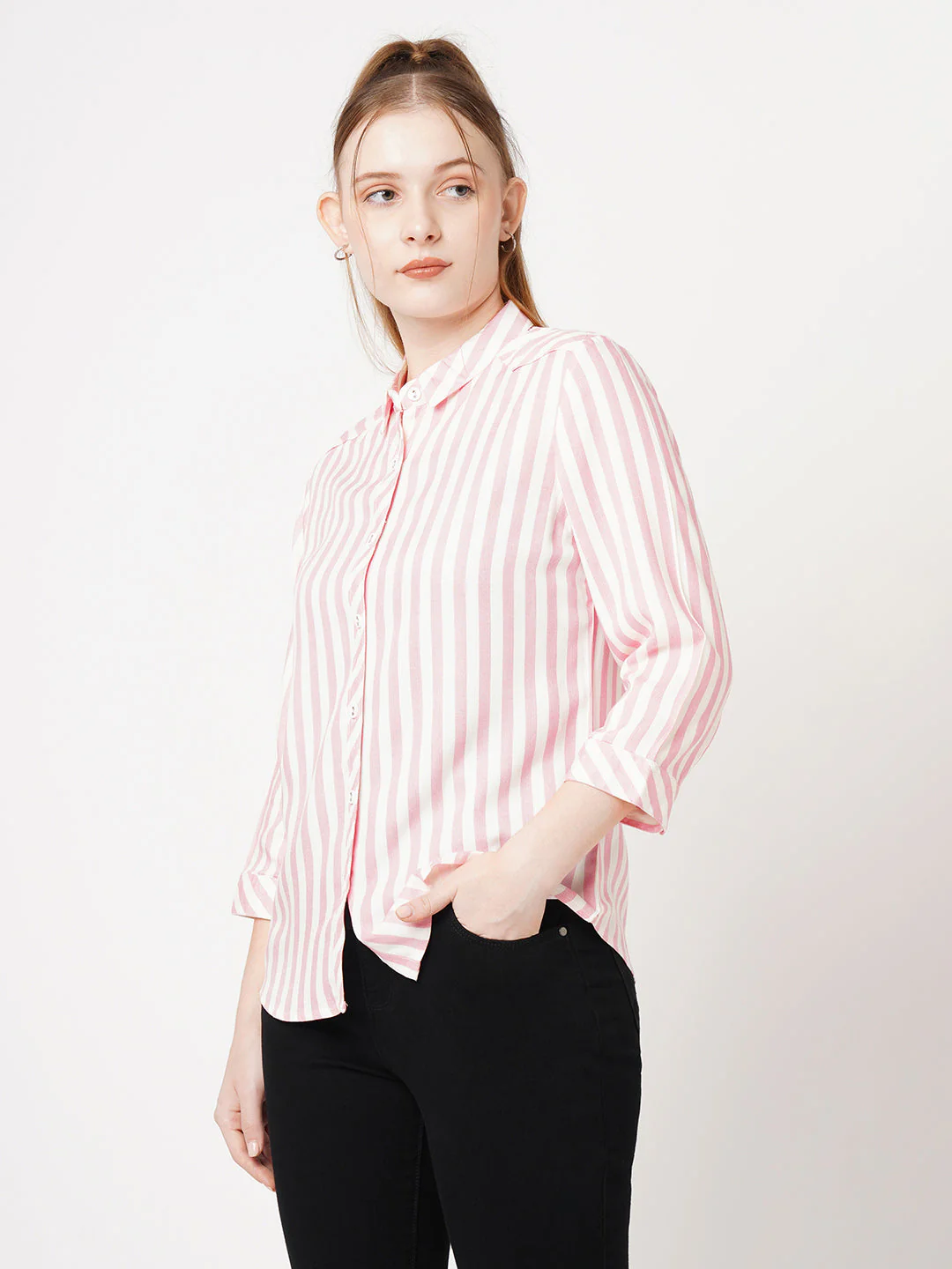 Women Striped Shirt - Image 6