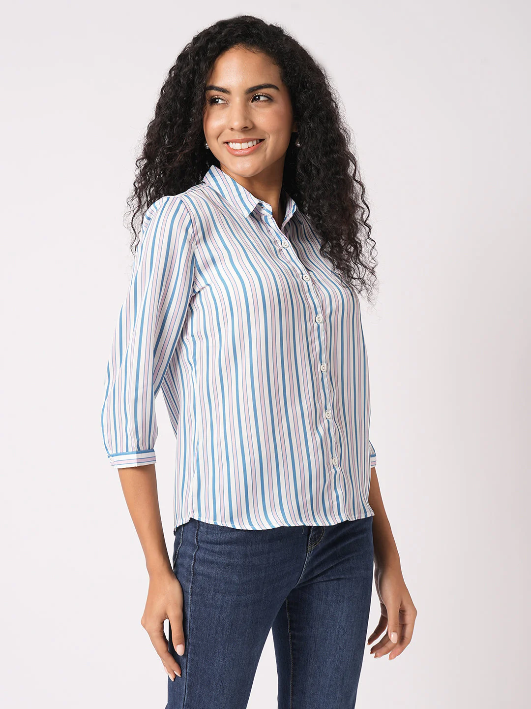 Women Striped Shirt - Image 6
