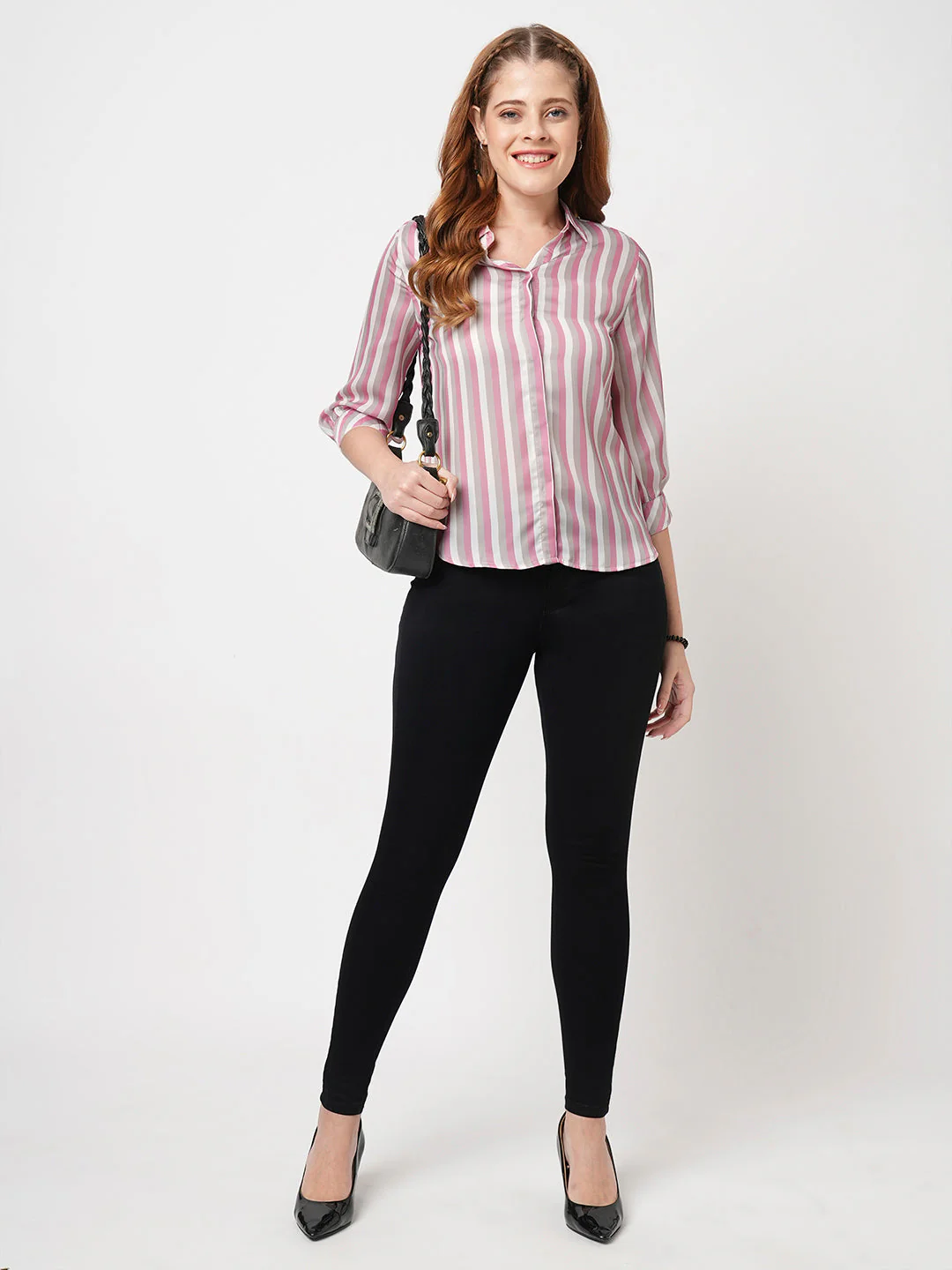Women Striped Shirt - Image 2