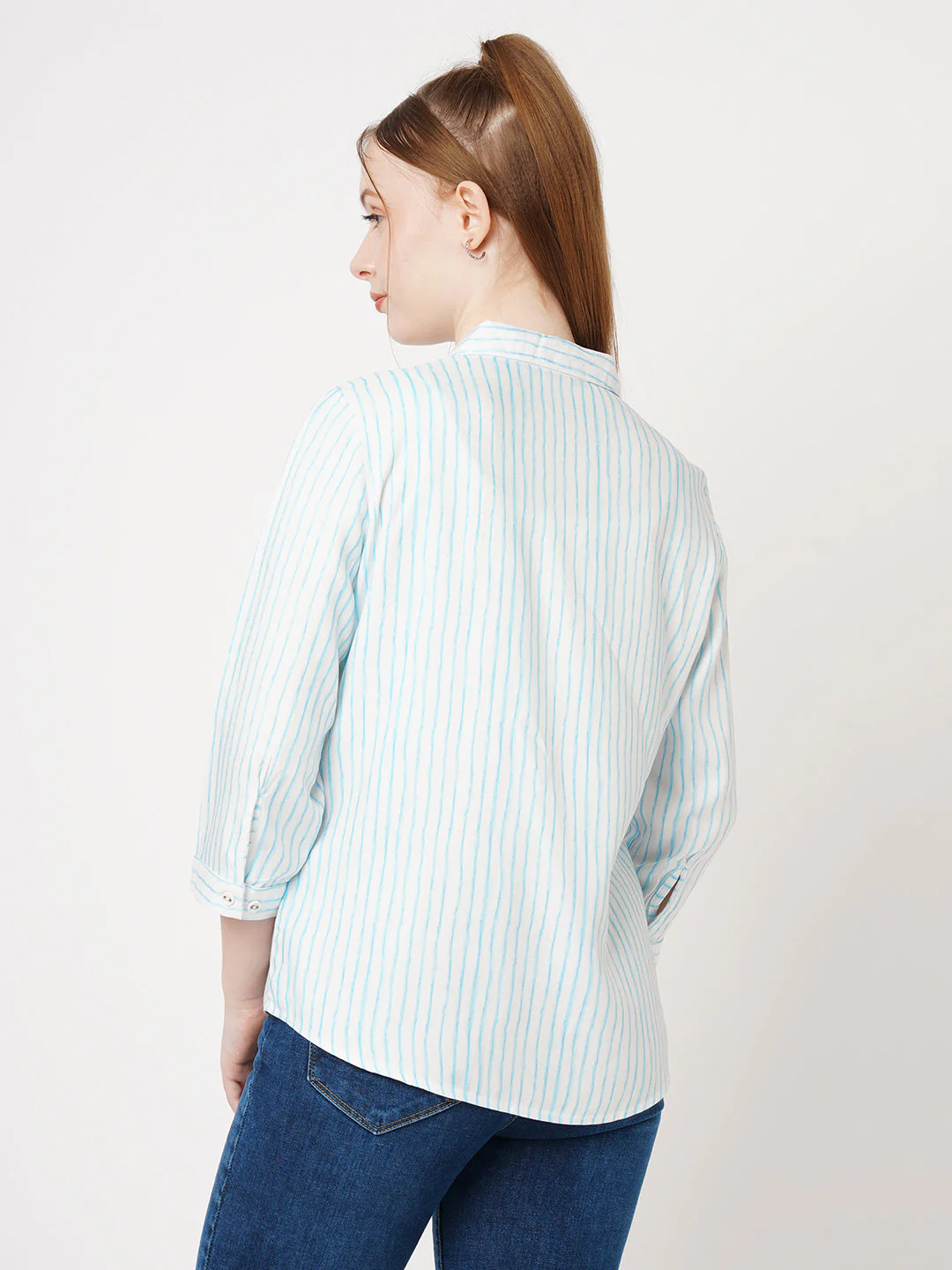 Women Striped Shirt - Image 3