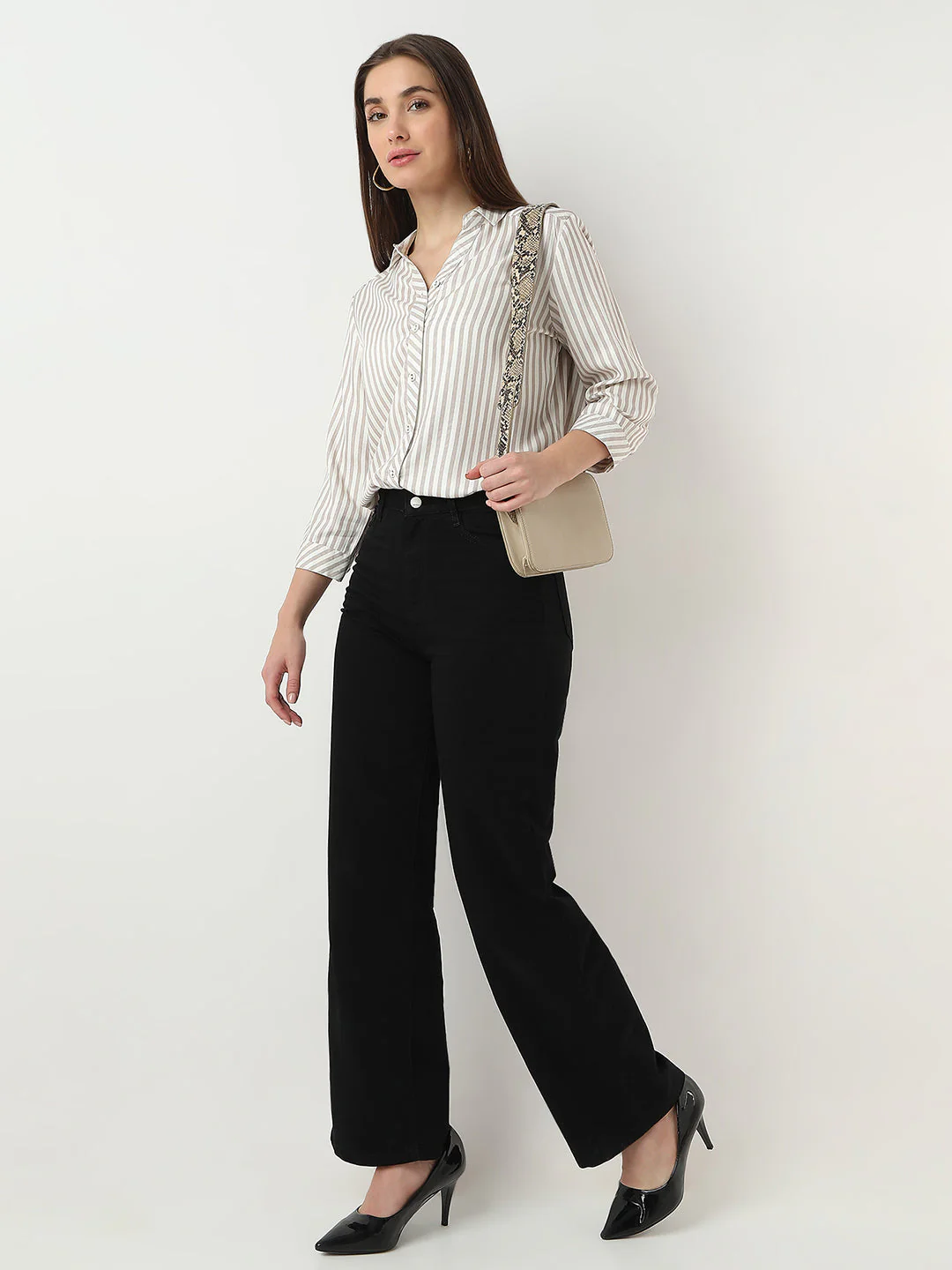 Women Striped Shirt - Image 2