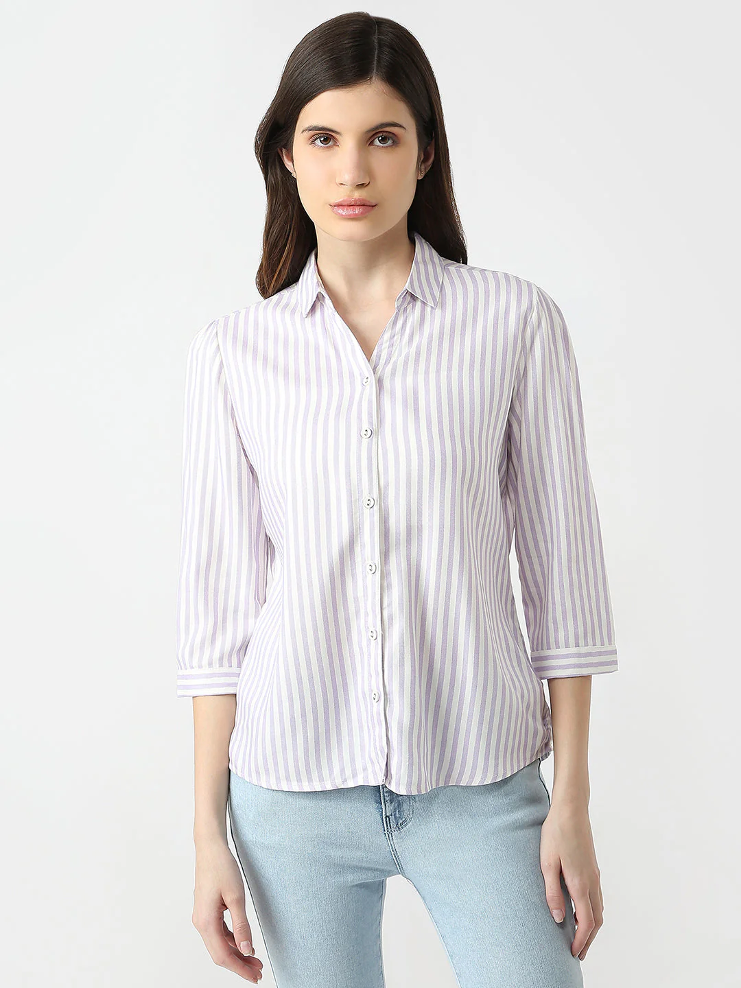 Women Striped Shirt