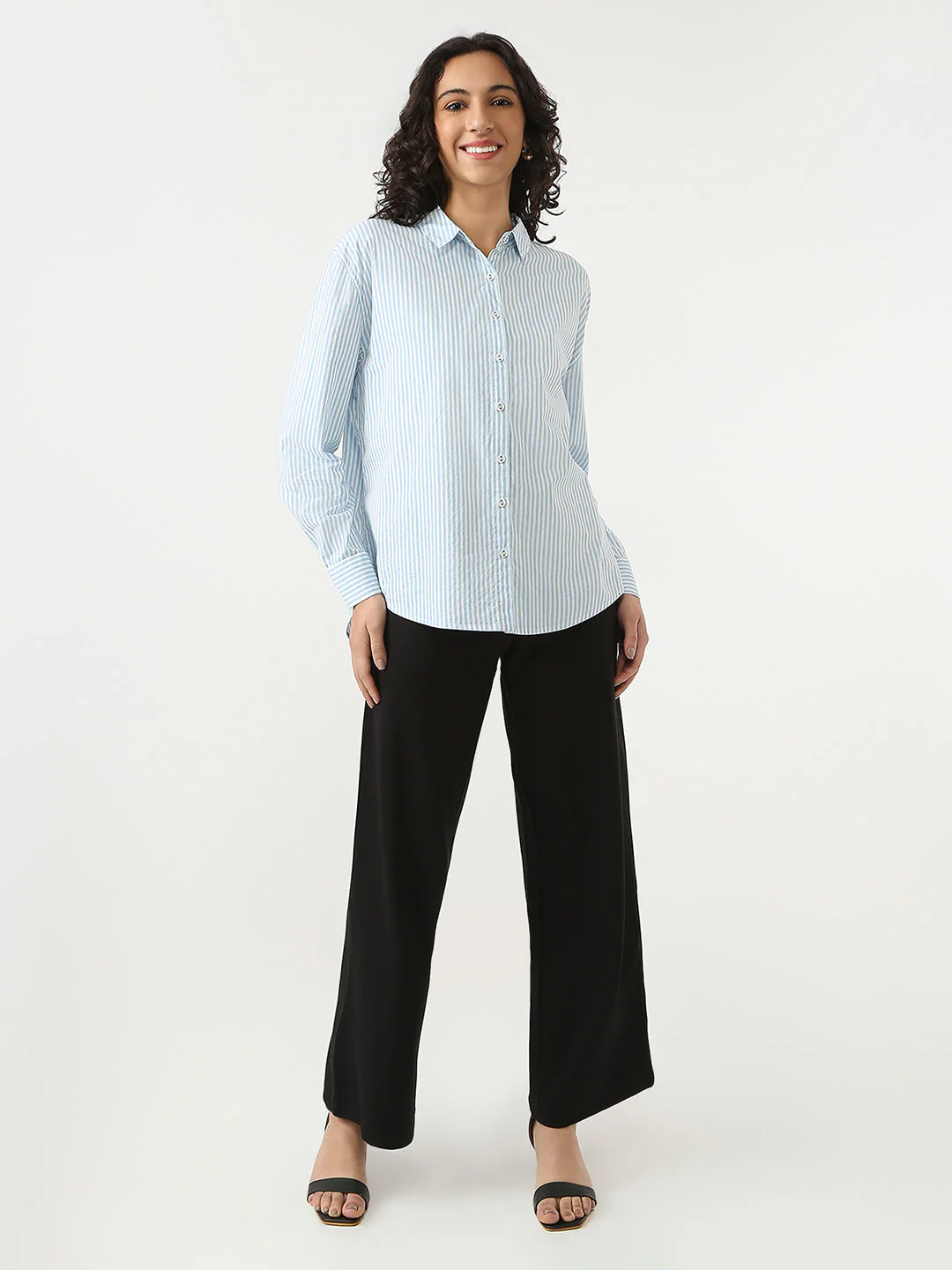 Women Striped Shirt - Image 2