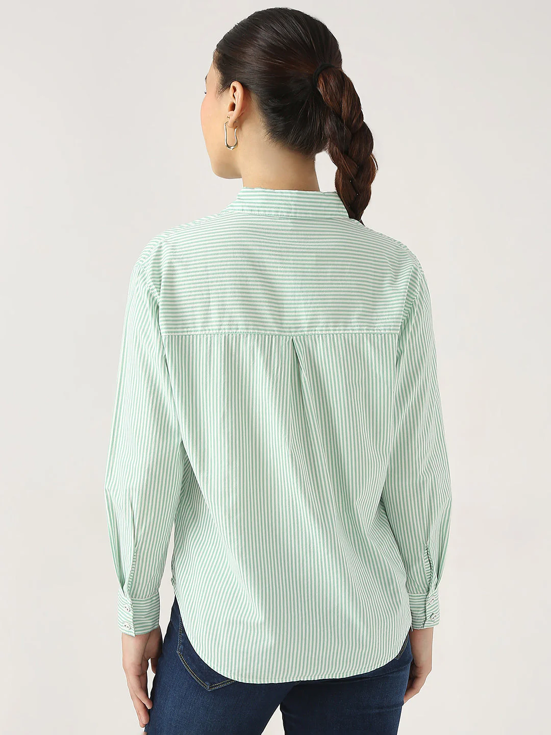 Women Striped Shirt - Image 2