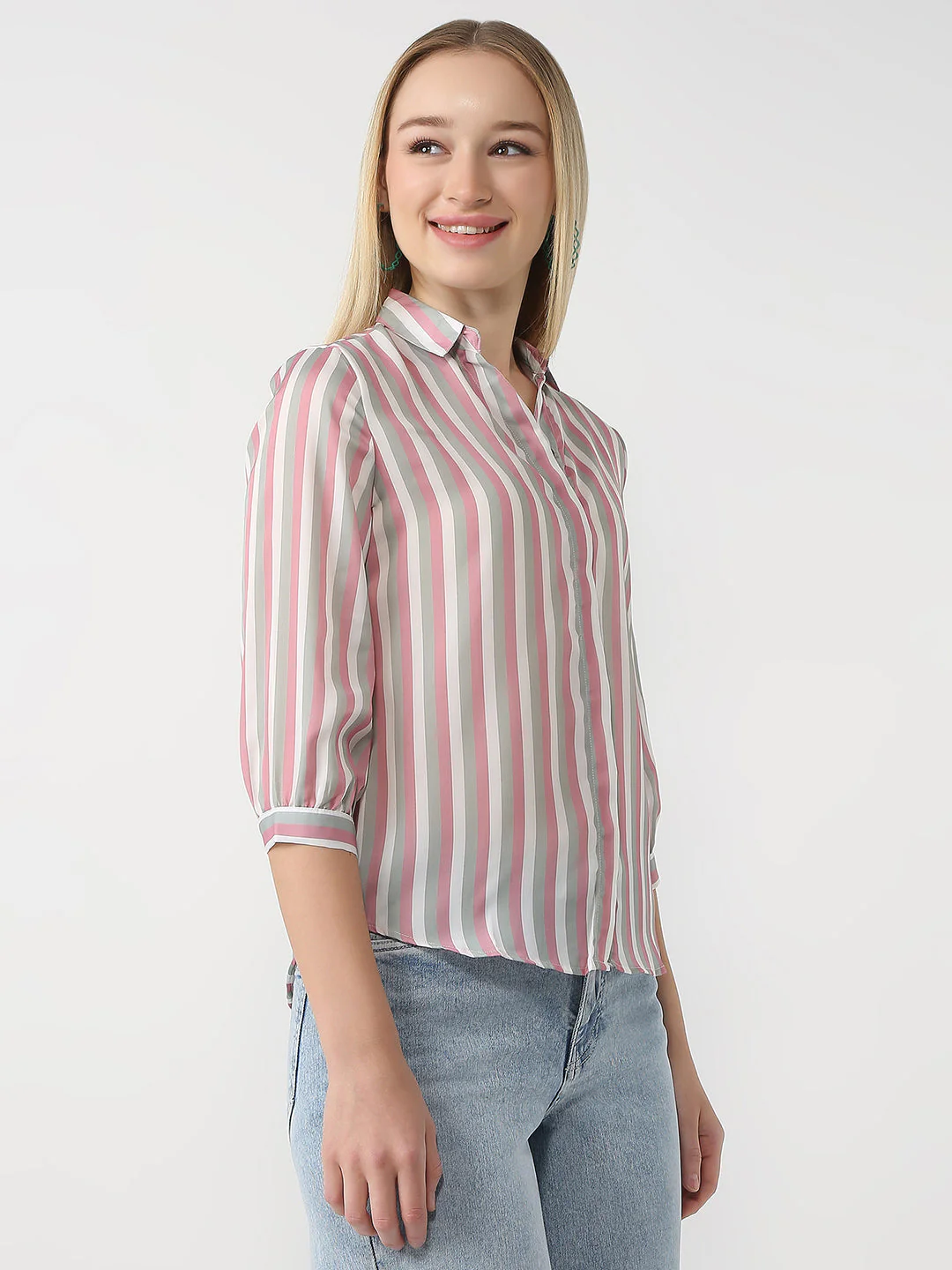 Women Striped Shirt - Image 5