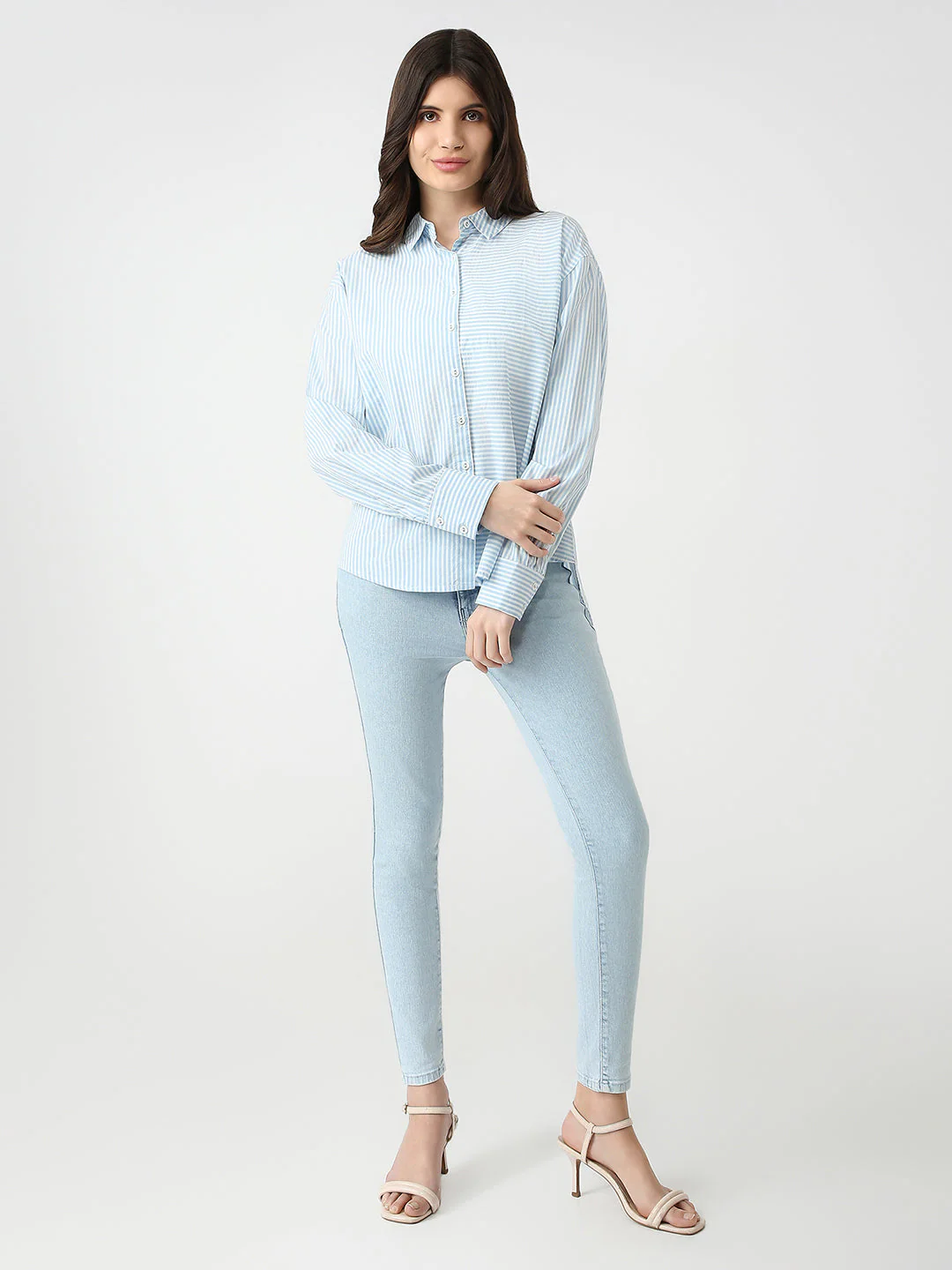 Women Striped Shirt - Image 2