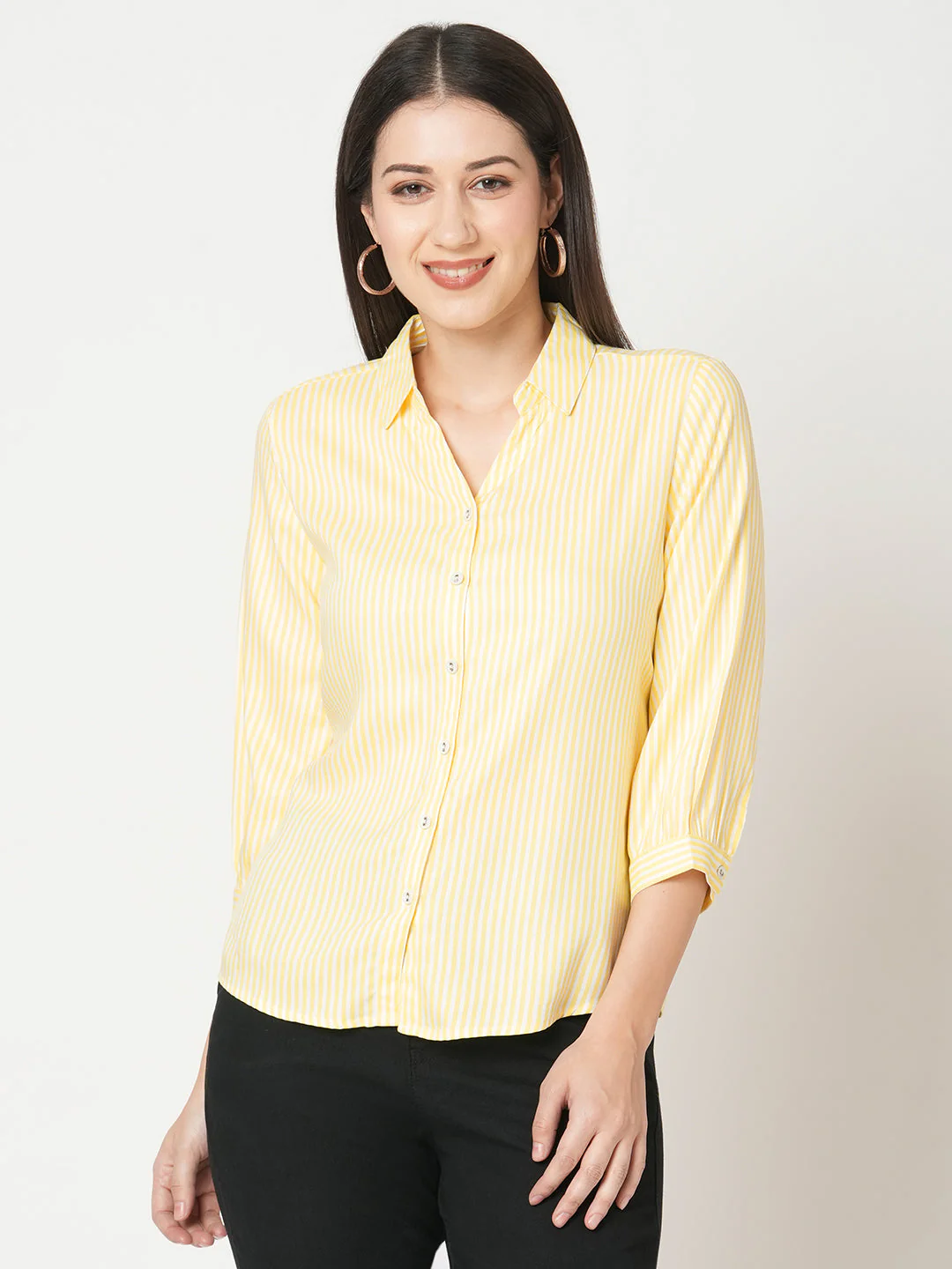 Women Striped Shirt