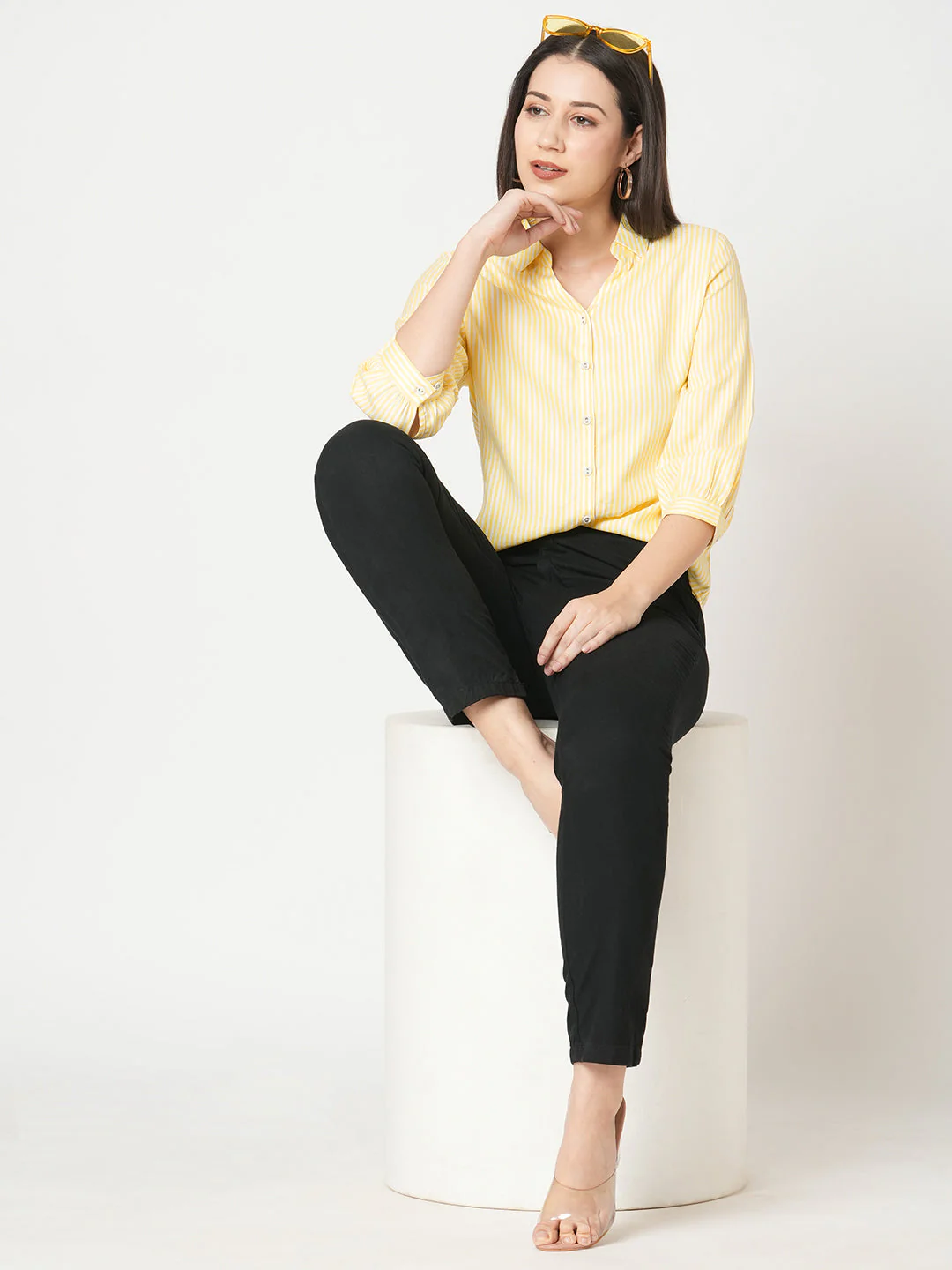 Women Striped Shirt - Image 4