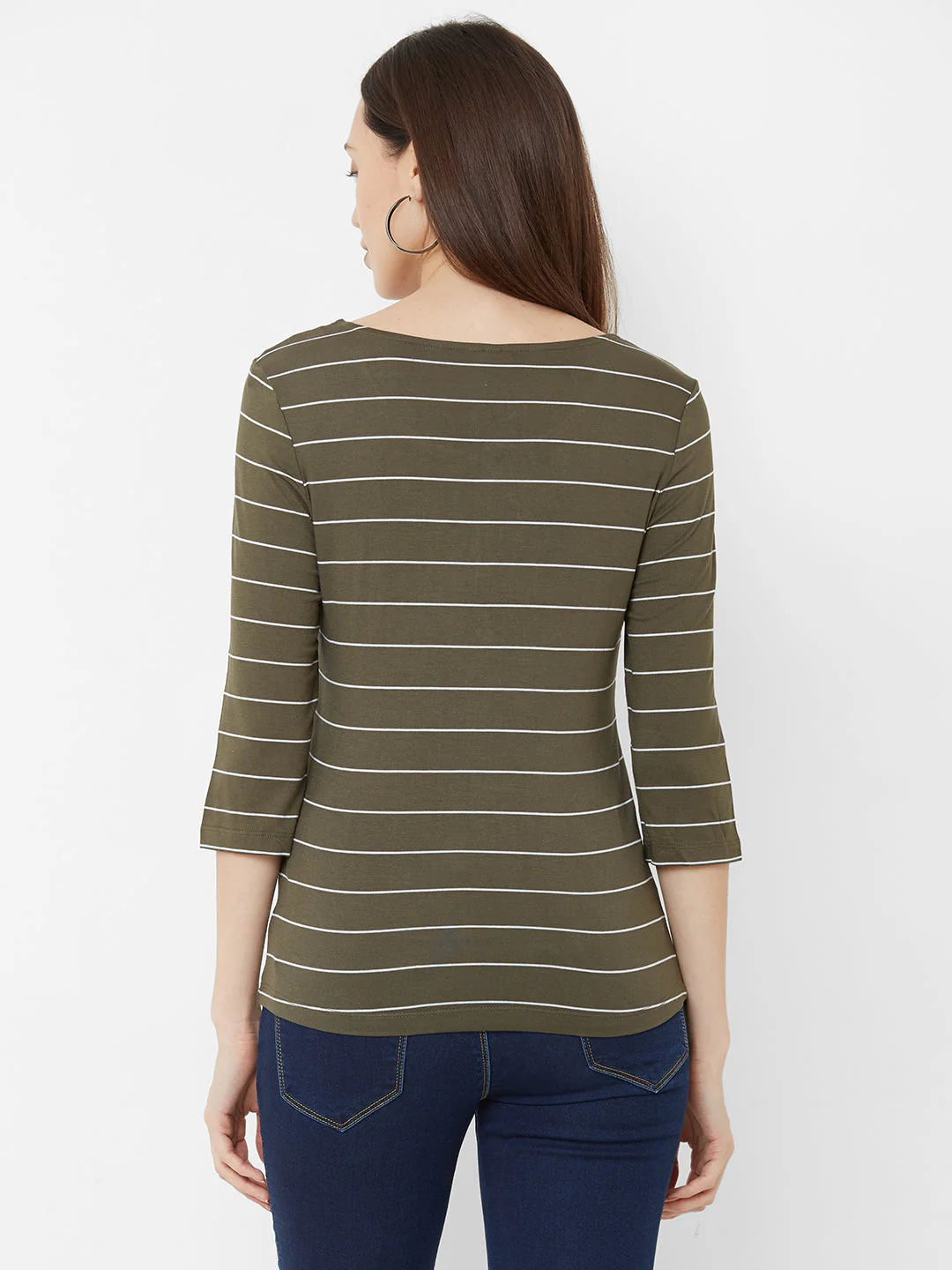 Women Striped T-Shirt - Image 3