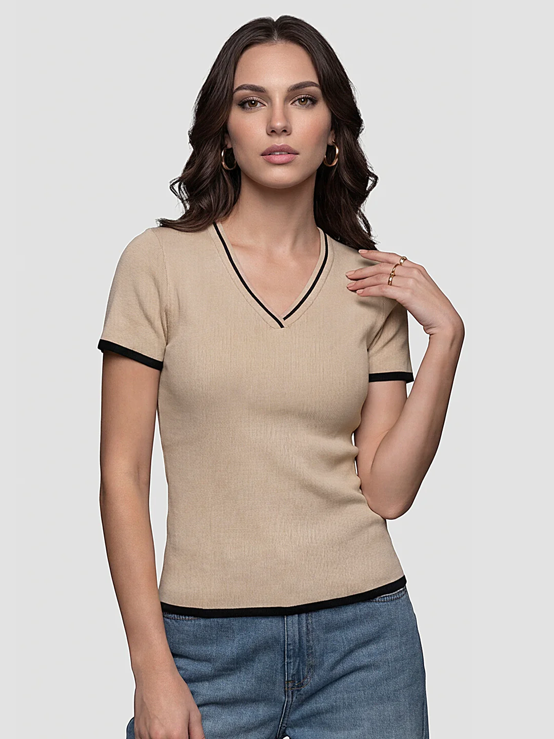 Women Summer Sand Flat Knit - Image 2