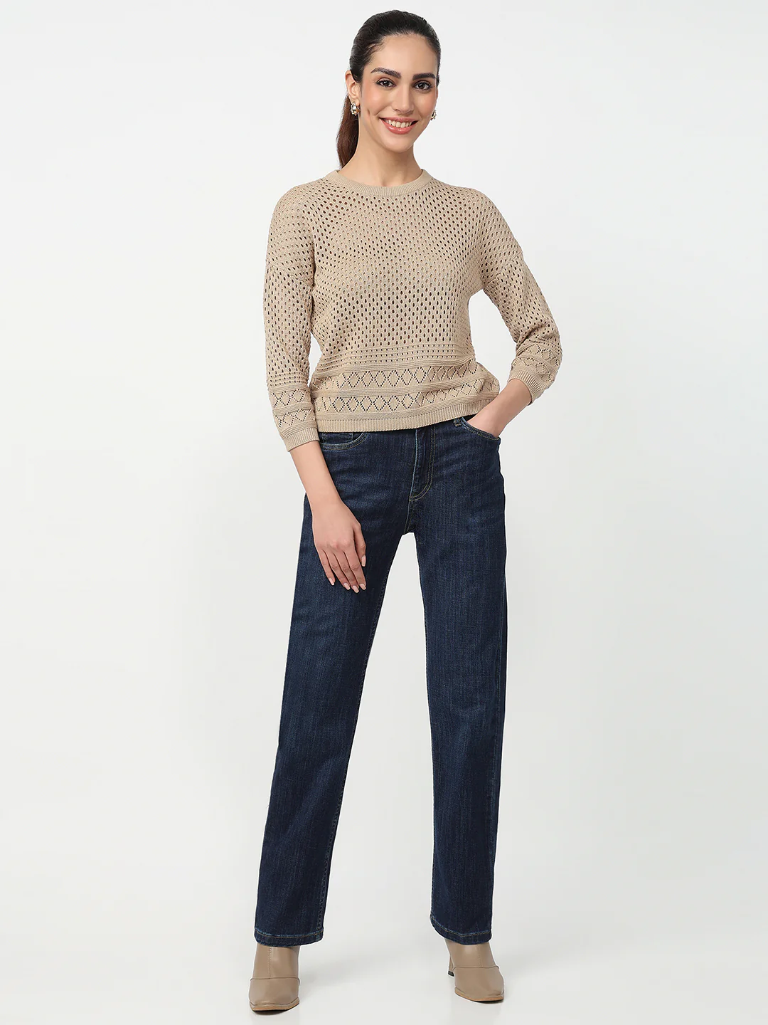 Women Summer Sand Ponitelle Top - Image 4