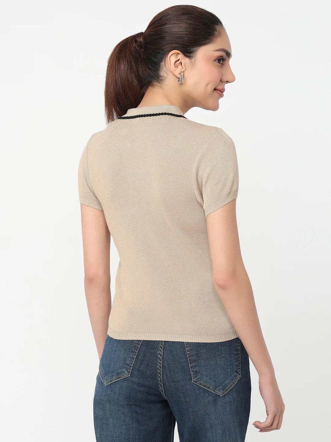 Women Summer Sand Slim Flat Knit - Image 3